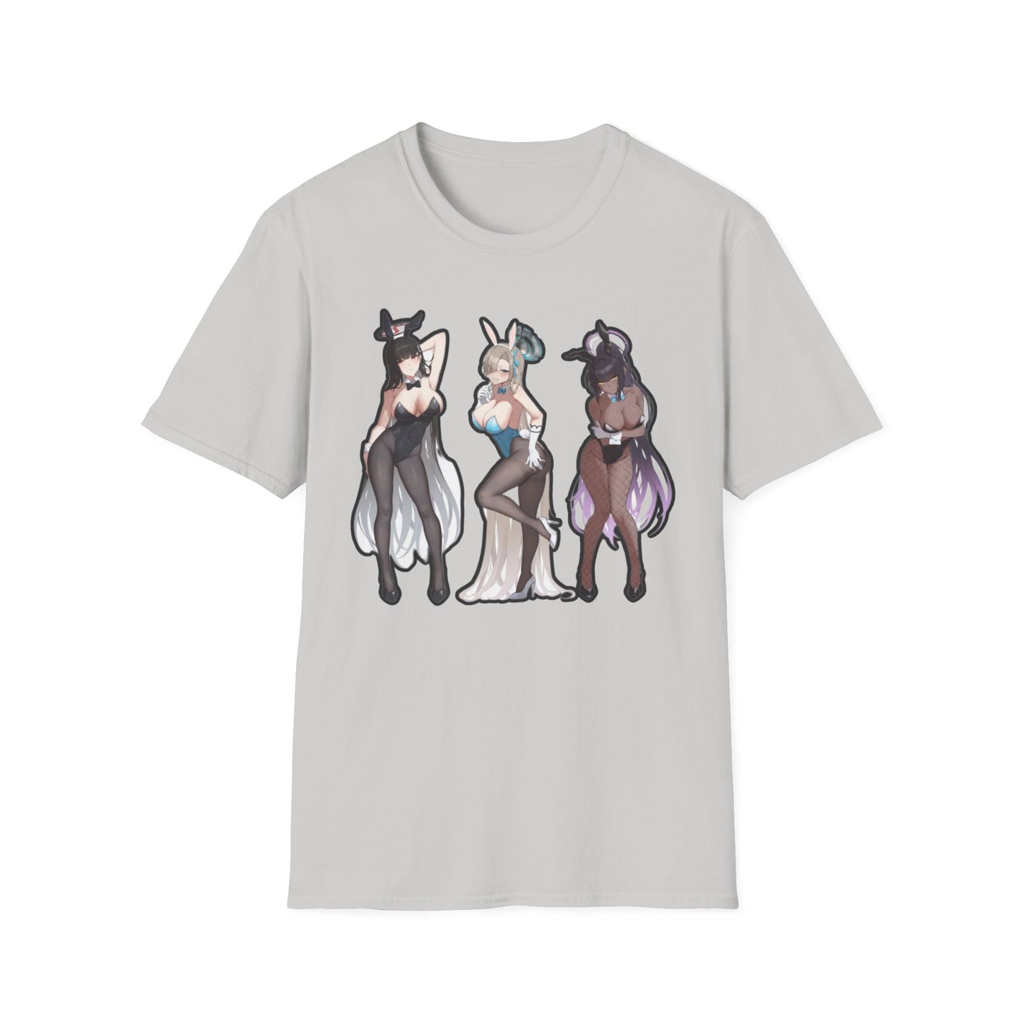 Anime-Inspired lewd bunny Unisex Softstyle T-Shirt, Cute Anime Art Tee, Casual Streetwear, Geeky Gift for Him/Her, Halloween Party Top, Graphic [...]