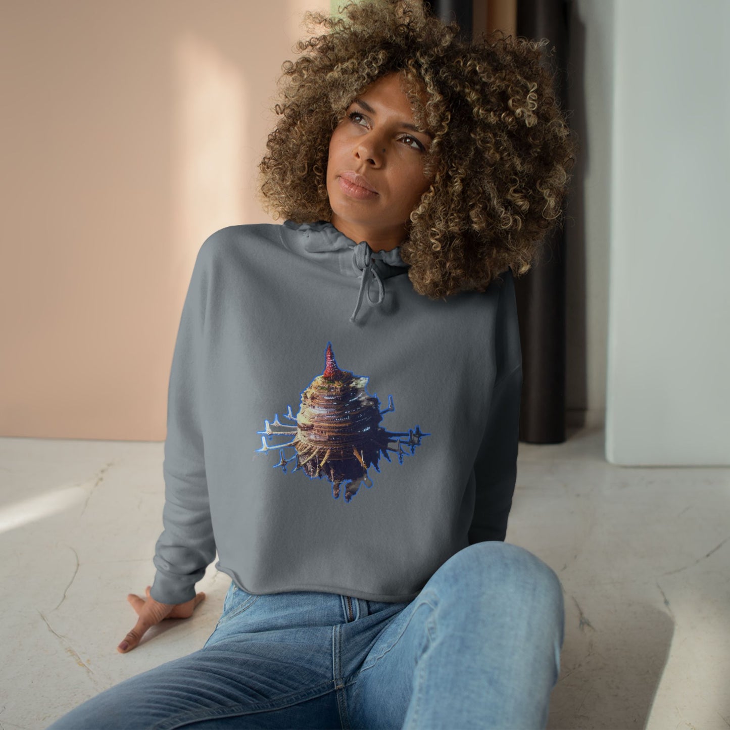Trendy Crop Hoodie sao 1 with Unique Designs, Anime Aesthetic, Casual Streetwear, Gift for Fans, Fashion Statement