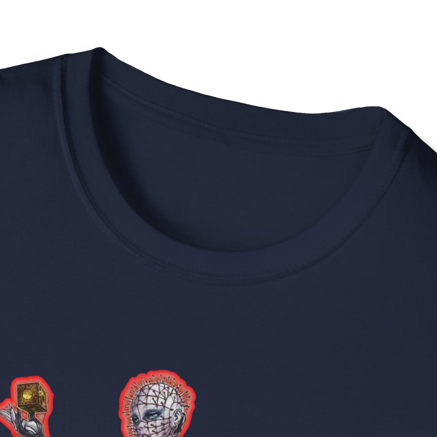 Stylish Graphic spooky season masters of horror 4Tee - Unisex Softstyle T-Shirt with Artistic Design, Casual Wear, Gift for Art Lovers, Unique Fashion Top, Everyday Comfort