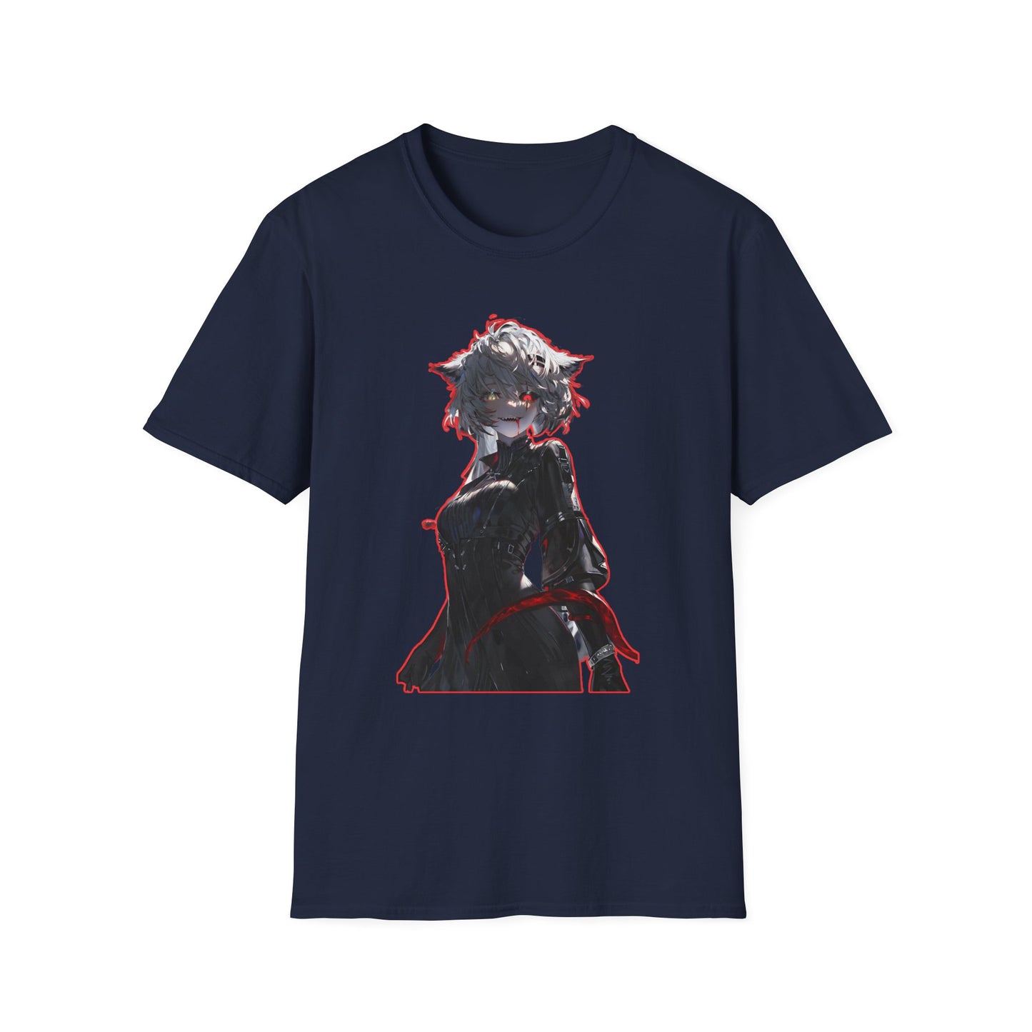 Gothic Fantasy T-Shirt |Tokyo ghoul style 7Stylish Unisex Tee, Casual Wear, Gift for Her, Festival Fashion, Anime Lover's Tee
