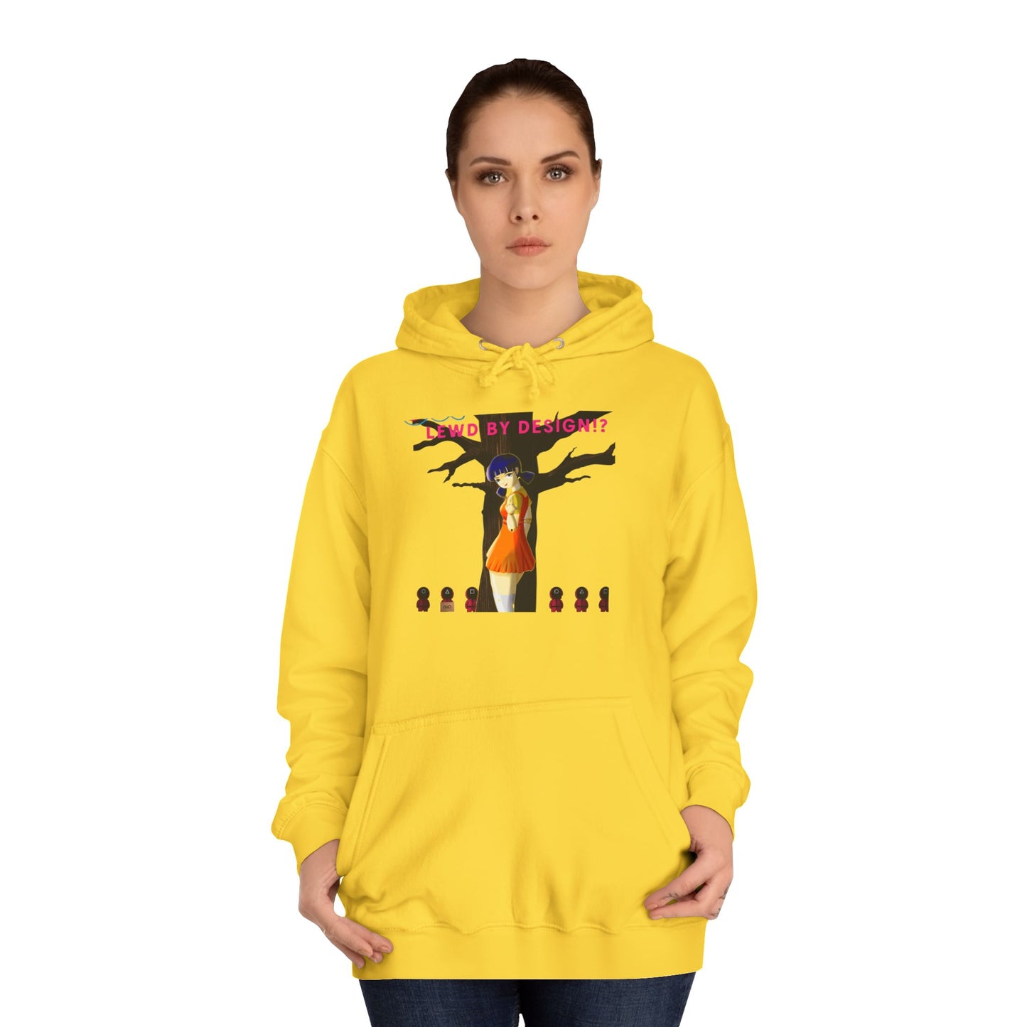 Trendy Anime College Hoodie, Cozy Unisex Sweatshirt, Perfect Gift for Students, Casual Streetwear, Unique Graphic Pullover