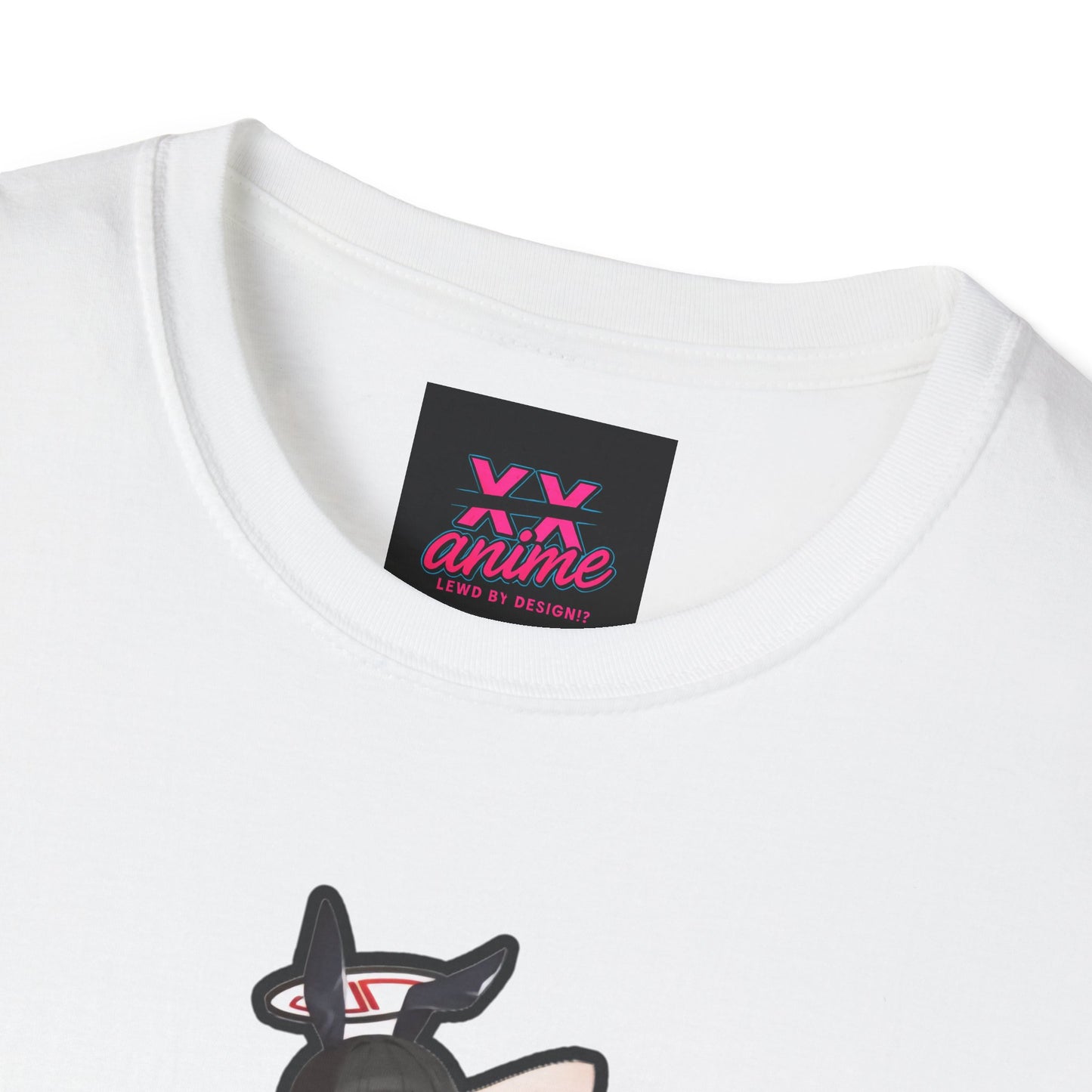 Anime-Inspired Witchy lewd bunny 2 T-Shirt: Spooky Season Vibe, Perfect for Comic Con, Halloween Party, or Casual Wear, Unisex Softstyle Tee, [...]