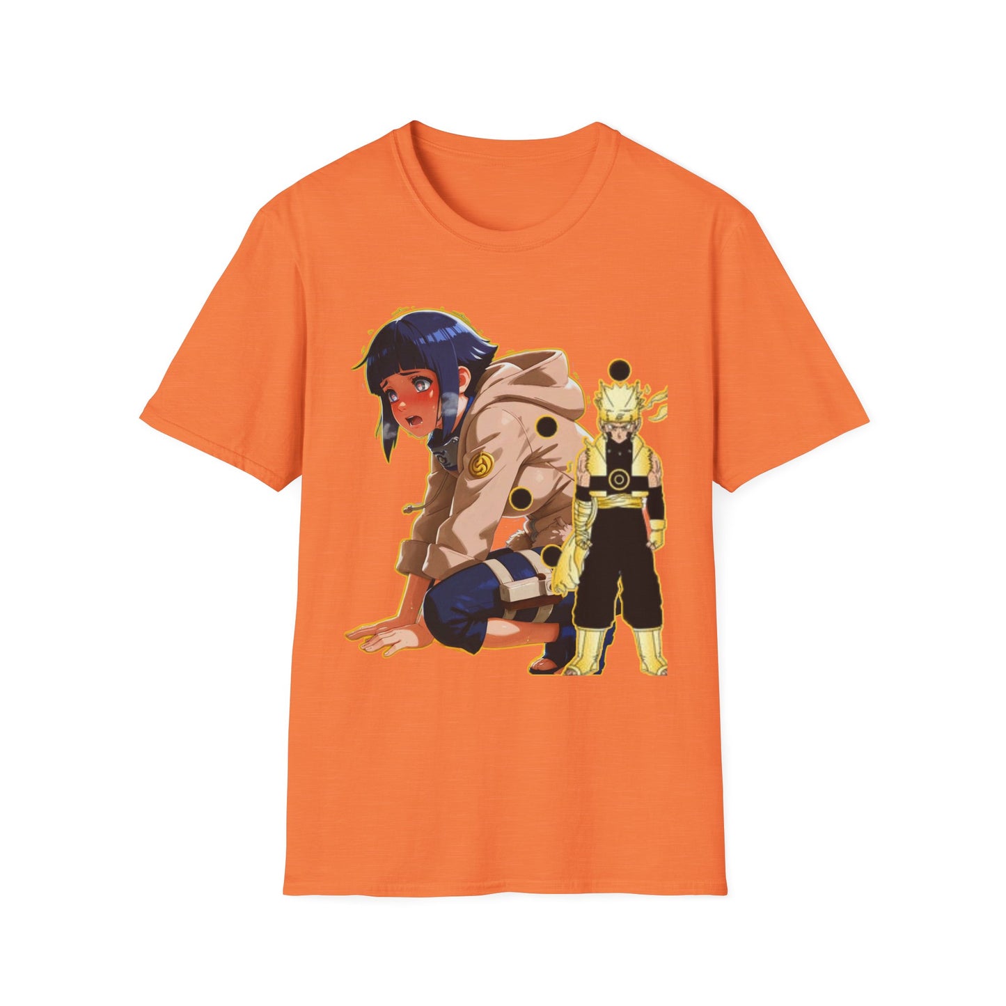 Anime-Inspired Naruto 2 Unisex Softstyle T-Shirt, Graphic Tee for Fans, Casual Wear, Gift for Birthdays, Cosplay Outfit, Summer Style