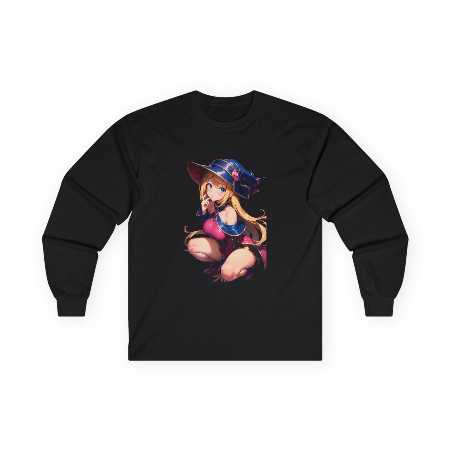 Ygo dmocgal style Long Sleeve Tee, Unisex Cotton Tee, Anime Apparel, Casual Wear, Streetwear, Unique Gift for Fans