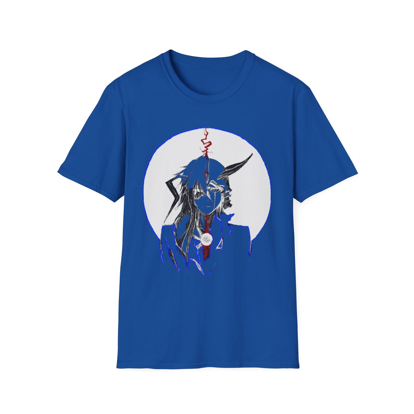 Anime-Inspired bleach 2 Unisex Softstyle T-Shirt, Comfortable Graphic Tee, Casual Wear, Gift for Anime Fans, Lightweight Summer Fashion