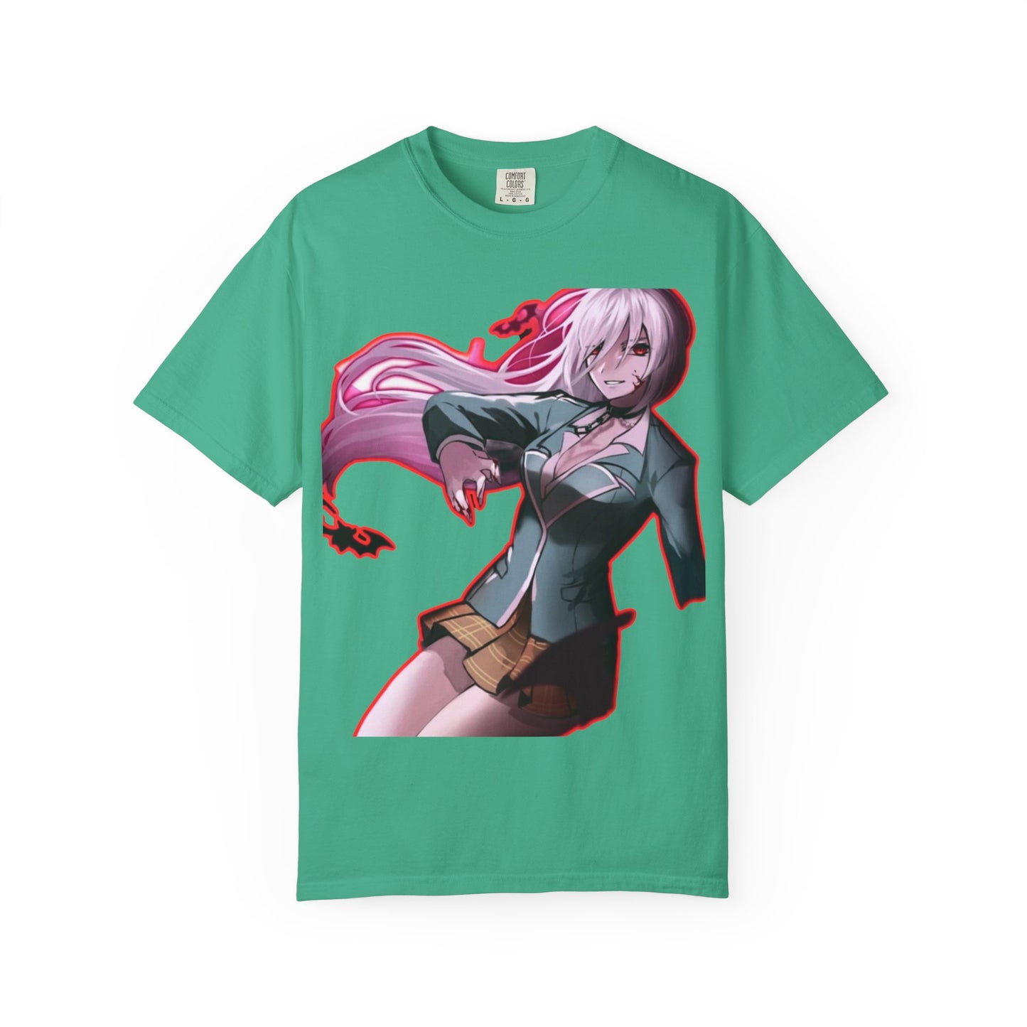 Anime-Themed T-Shirt Featuring Bold Artwork