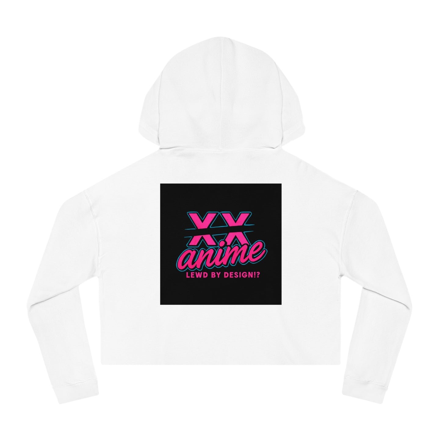 Anime-Inspired Cropped Hoodie - Cute & Sassy, Streetwear Fashion, Gift for Her, Cosplay, Casual Wear, Anime Lovers