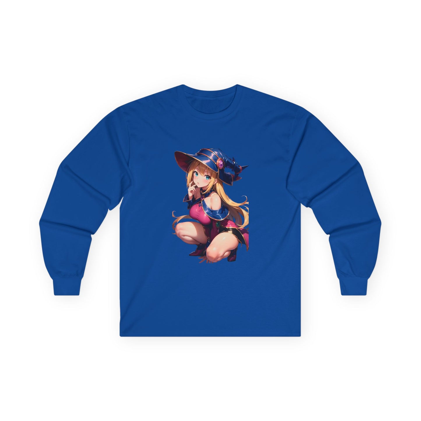 Ygo dmocgal style Long Sleeve Tee, Unisex Cotton Tee, Anime Apparel, Casual Wear, Streetwear, Unique Gift for Fans