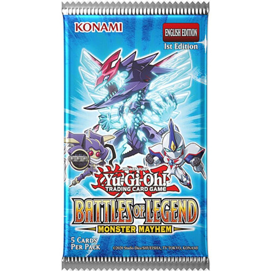 YuGiOh Battles of Legend: Monster Mayhem Booster Pack