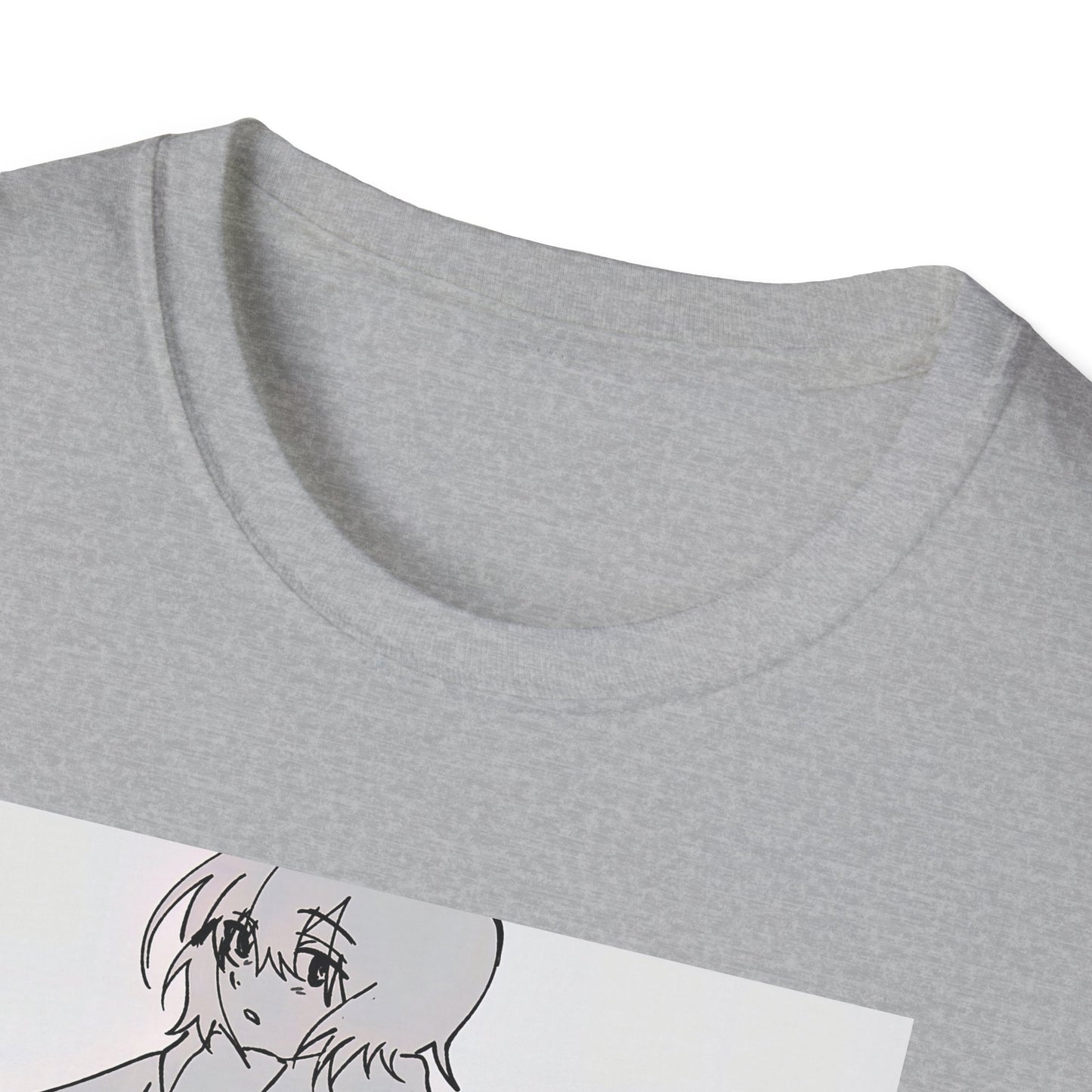 Artistic Unisex erased 2 T-Shirt - Graphic Tee for Anime Lovers, Casual Wear for Parties, Birthdays, and Comic Con