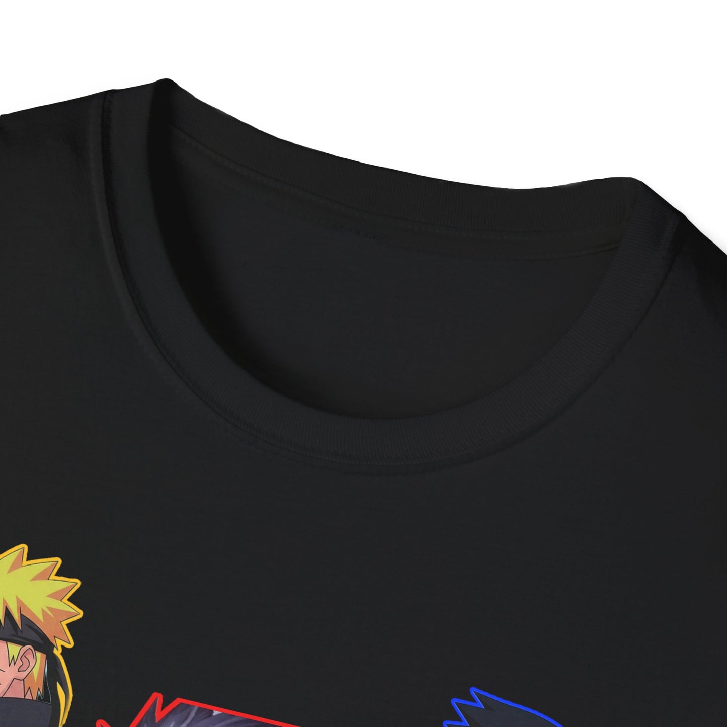 Anime-Inspired Naruto 5 Unisex Softstyle T-Shirt, Graphic Tee for Fans, Casual Wear, Gift for Birthdays, Cosplay, and Conventions