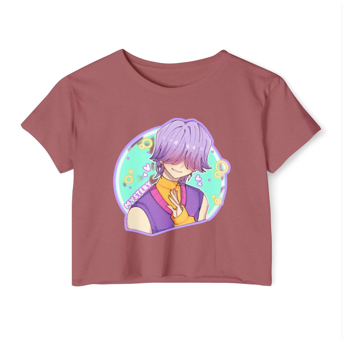 Vibrant Women's kpop boys 1 Festival Crop Top with Playful Design, Cute Summer Tee, Bohemian Shirt, Artsy Gift for Her, Perfect for Music Festivals
