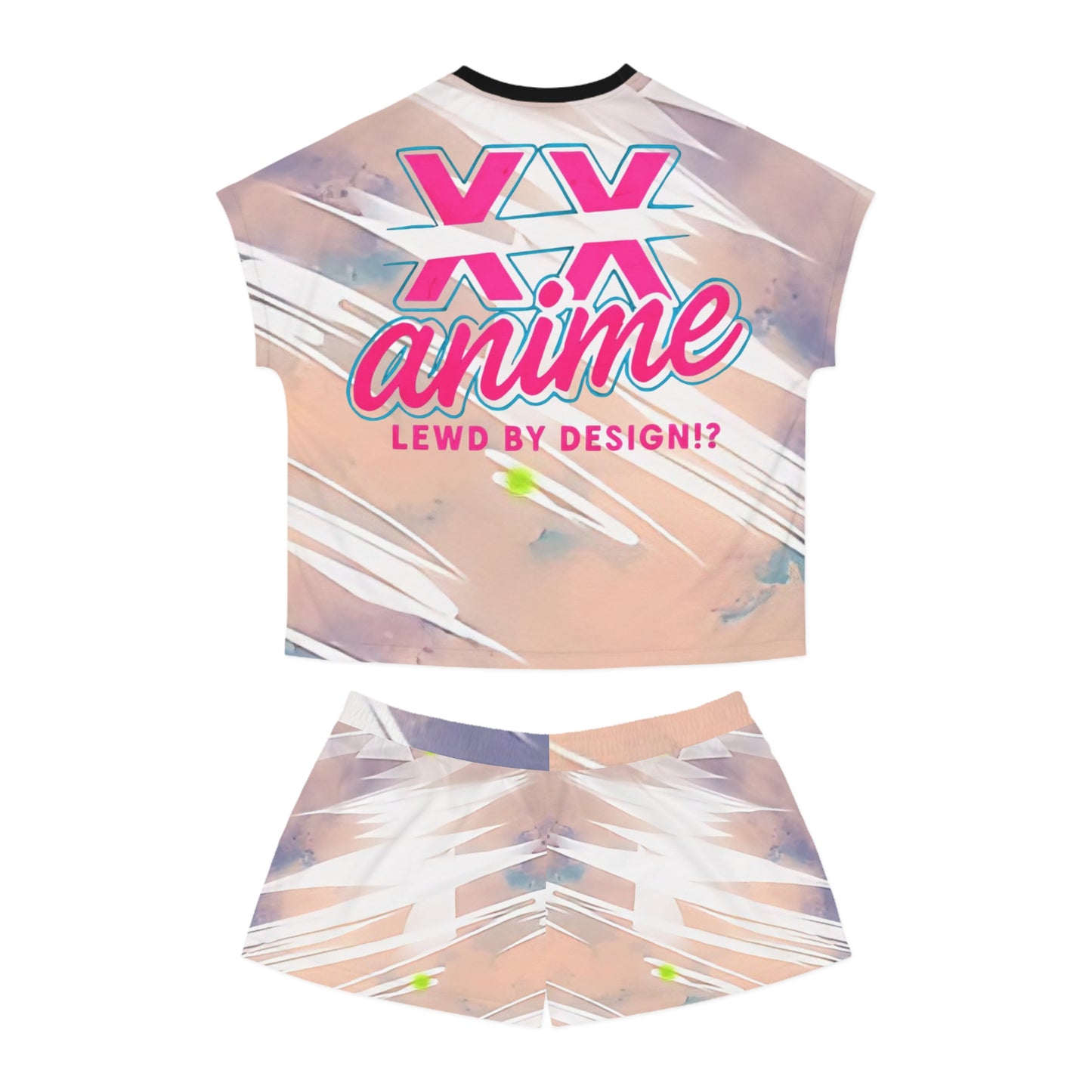 Anime-Inspired soa 2 Women's Short Pajama Set - Cozy Sleepwear, Unique Gift for Anime Lovers, Cute Loungewear for Relaxation, Perfect for [...]