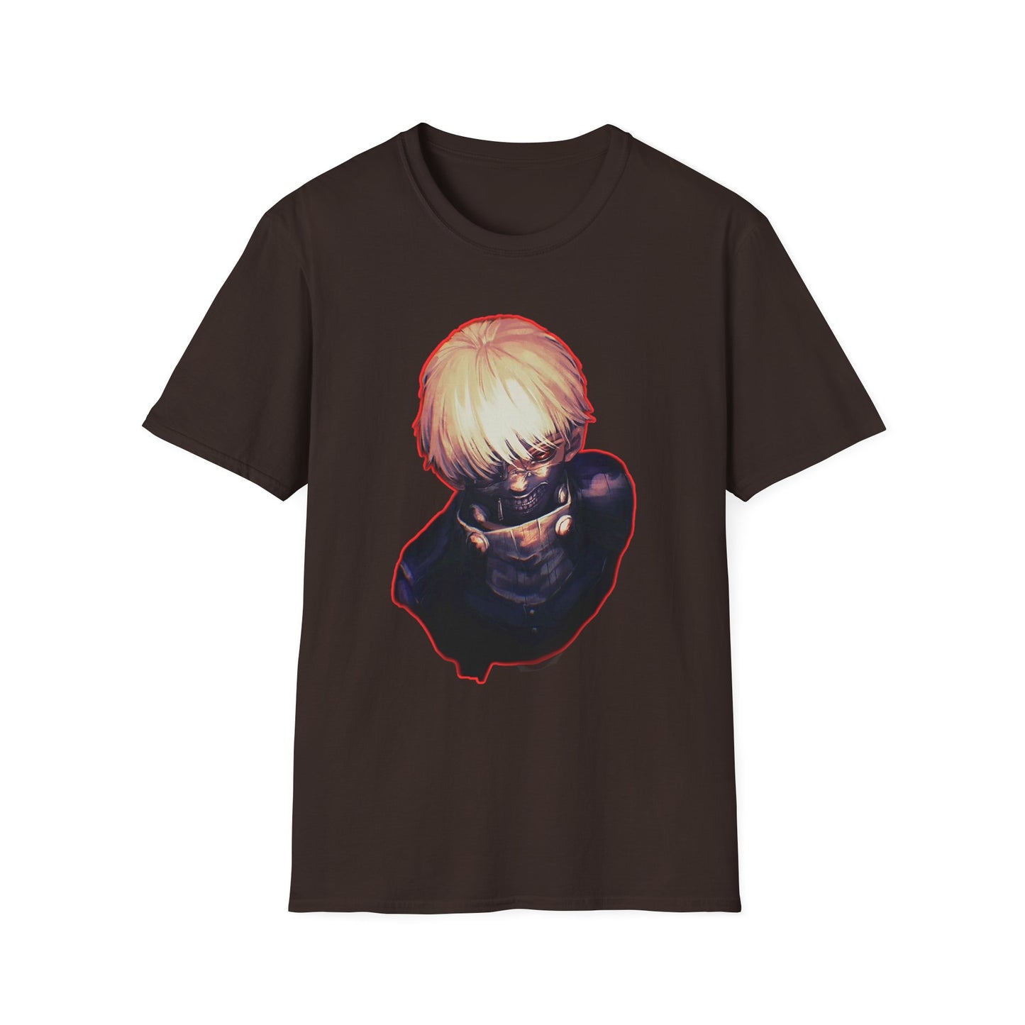Stylish Unisex Graphic Tee tokyo ghoul style 5- Trendy Softstyle T-Shirt for Casual Wear, Gifts, Anime Fans, Everyday Comfort, Summer Outfits