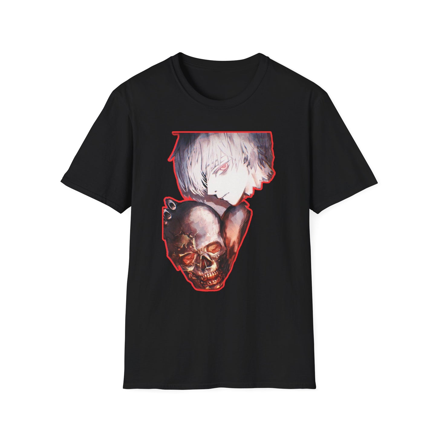 Gothic Graphic Tee tokyo ghoul style 4, Unisex Softstyle T-Shirt with Skull Design, Edgy Fashion, Anime Lovers Apparel, Perfect for Casual Wear, Gift for [...]