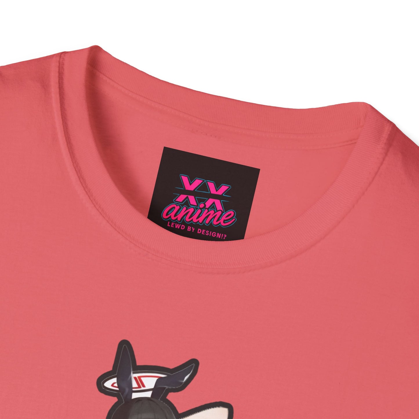 Anime-Inspired Witchy lewd bunny 2 T-Shirt: Spooky Season Vibe, Perfect for Comic Con, Halloween Party, or Casual Wear, Unisex Softstyle Tee, [...]