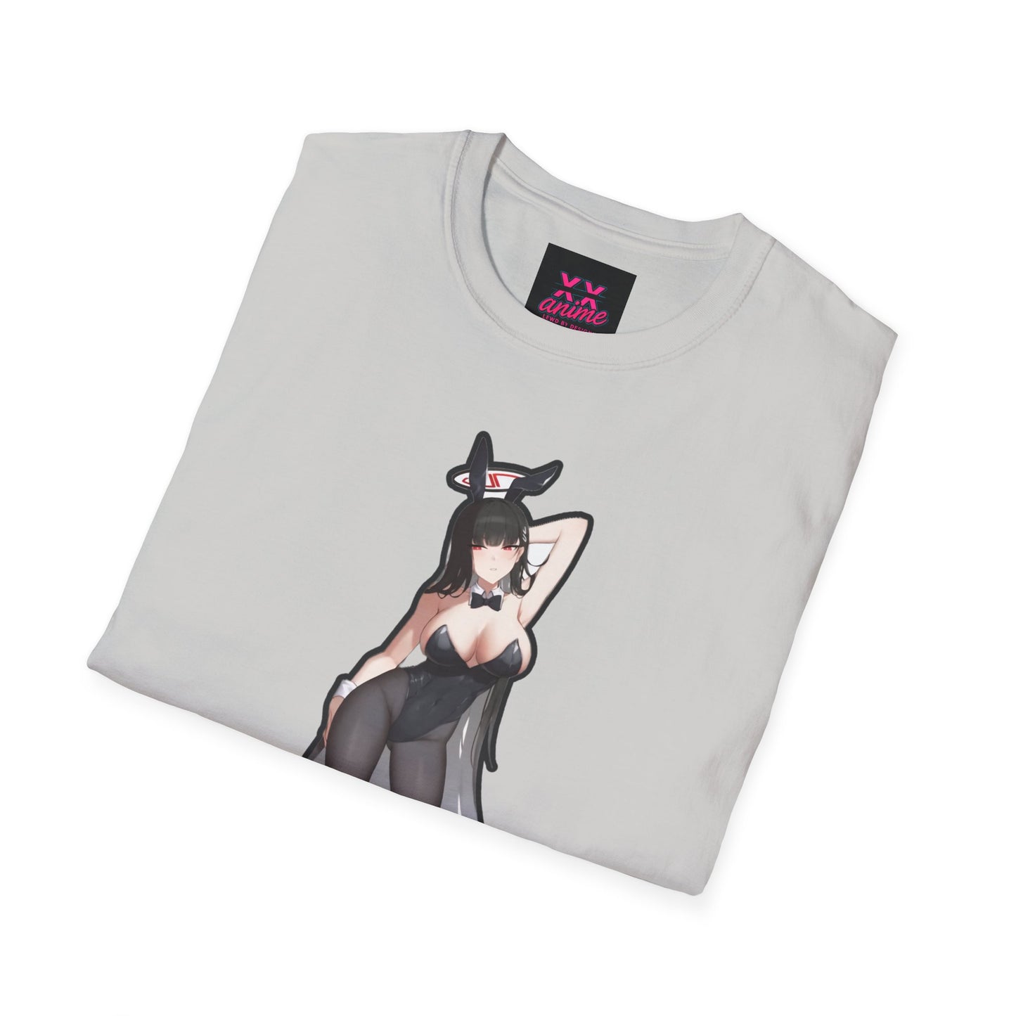 Anime-Inspired Witchy lewd bunny 2 T-Shirt: Spooky Season Vibe, Perfect for Comic Con, Halloween Party, or Casual Wear, Unisex Softstyle Tee, [...]