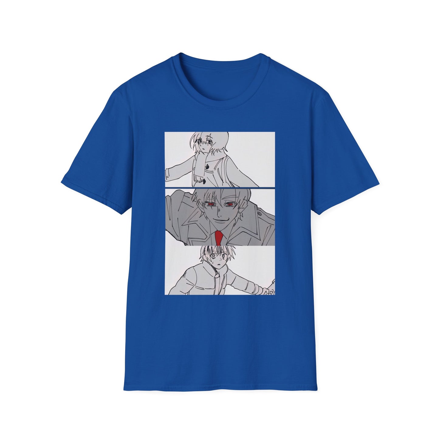 Artistic Unisex erased 2 T-Shirt - Graphic Tee for Anime Lovers, Casual Wear for Parties, Birthdays, and Comic Con