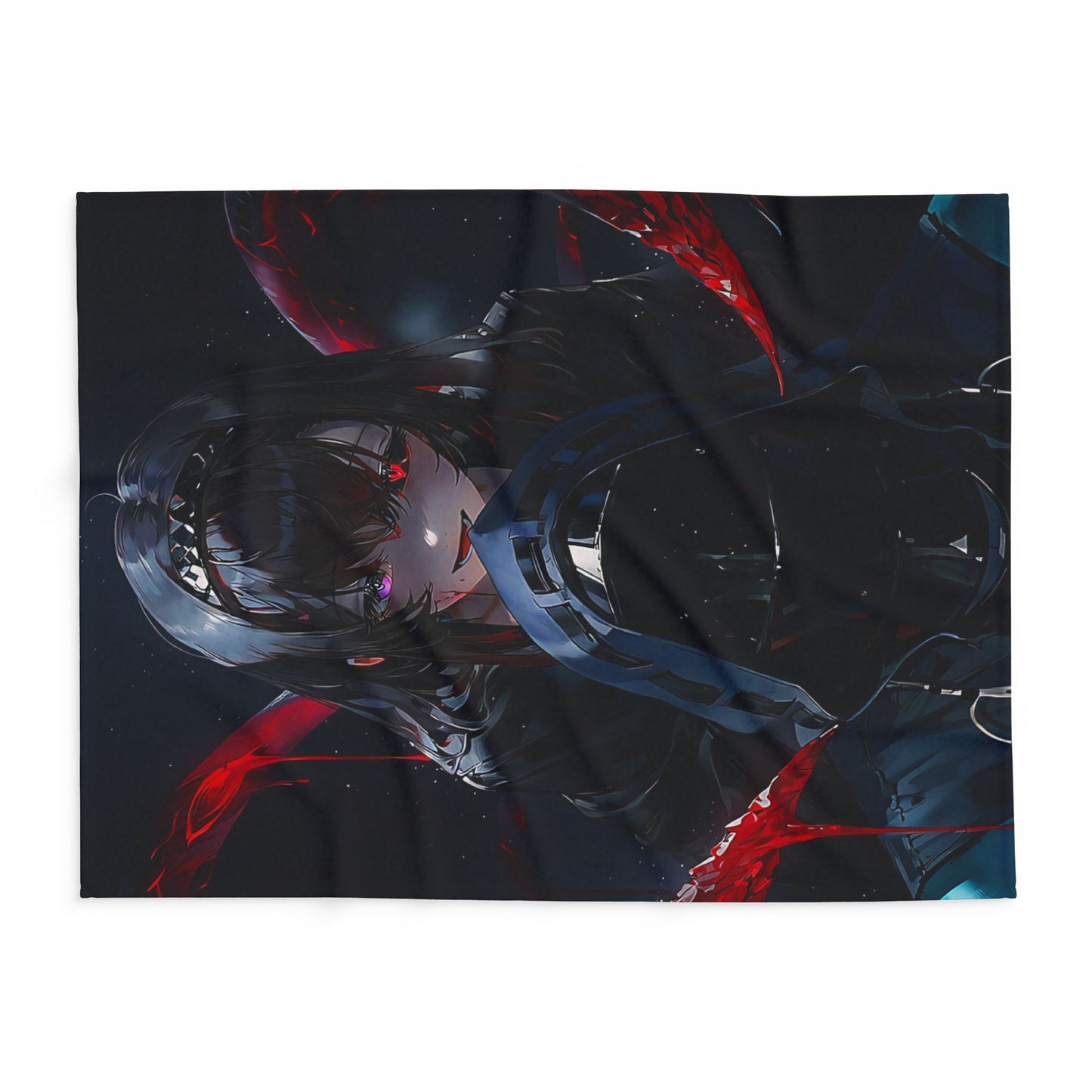 Gothic Anime Arctic Tokyo ghoul style 4Fleece Blanket – Cozy Blankie for Fans, Stylish Home Decor, Unique Gift for Collectors, Cozy Night In