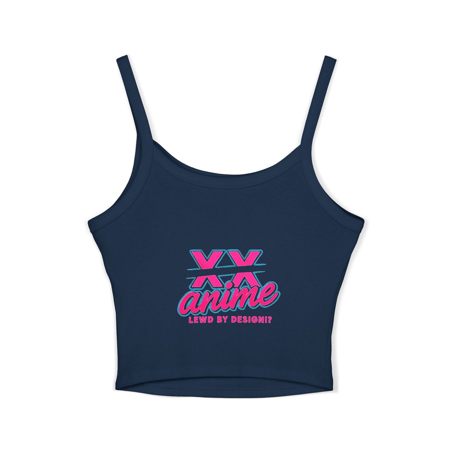 Anime-Inspired kpop Women's Spaghetti Strap Tank Top | Cute Graphic Tees for Summer, Festival Wear, Casual Outfits, Anime Lovers, Unique Gift