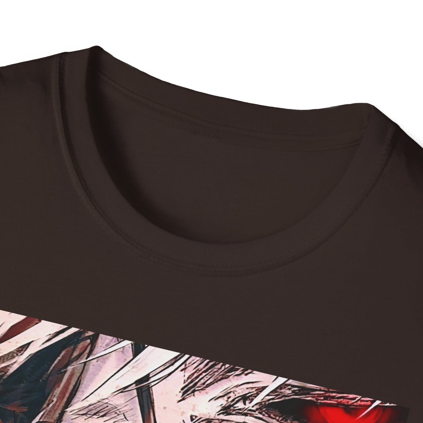 Anime-Inspired Graphic tokyo ghoul styleT-Shirt for Fans, Casual Wear, Birthday Gift, Unisex Softstyle Tee, Perfect for Conventions, Manga Enthusiasts