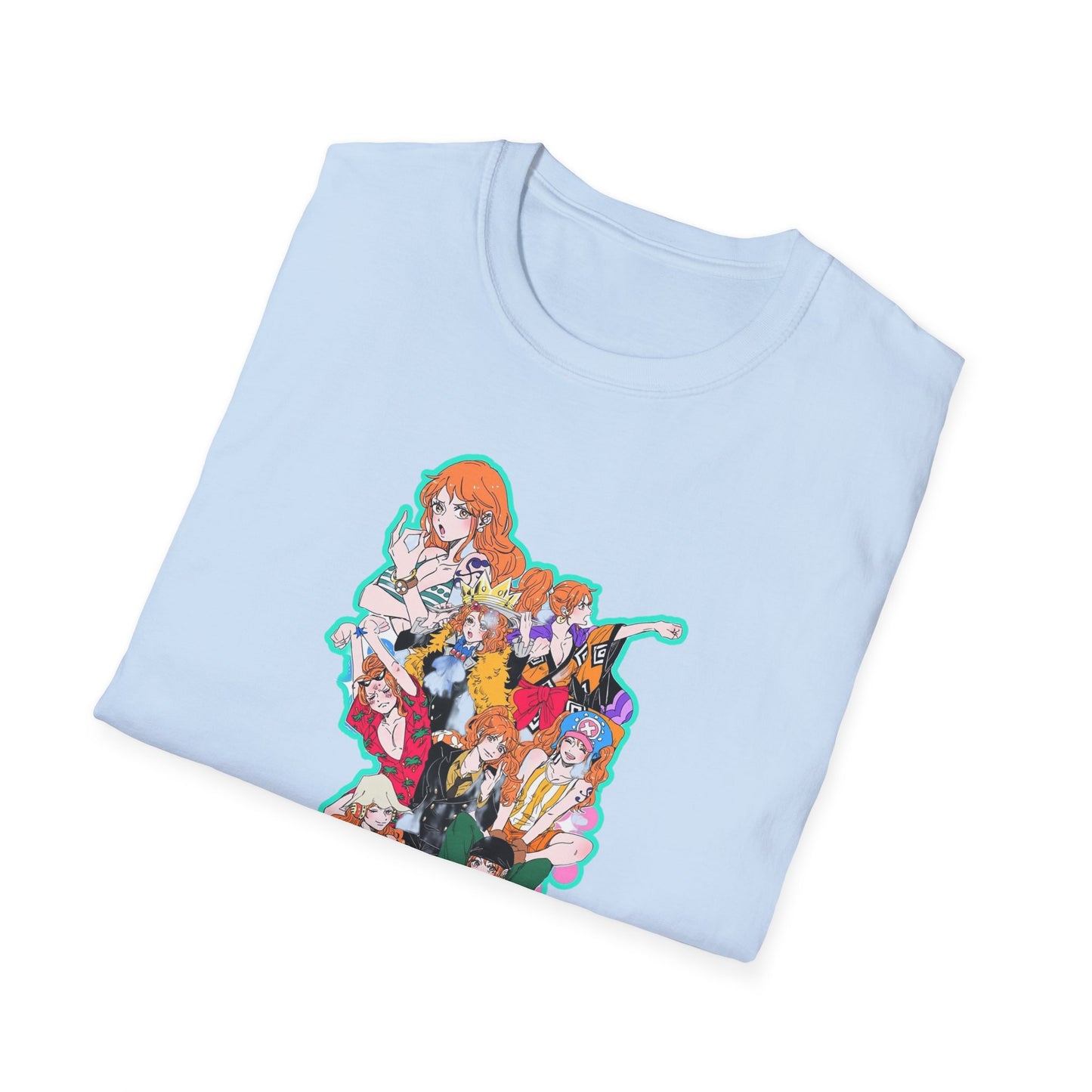 Whimsical Cartoon one piece 9 Character Unisex T-Shirt | Fun Graphic Tee, Gift for Fans, Casual Wear, Collectible Apparel, Birthday Gift
