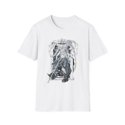 Unisex Graphic T-Shirt dn style - Gothic Art Design, Casual Wear, Men’s and Women’s Gifts, Street Style, Music Festival Attire