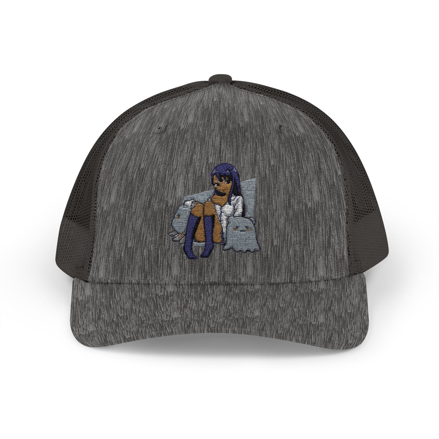 Chic Embroidered Snapback Trucker Cap, Stylish Hat for Women, Casual Fashion Accessory, Perfect Gift, Summer Vibes