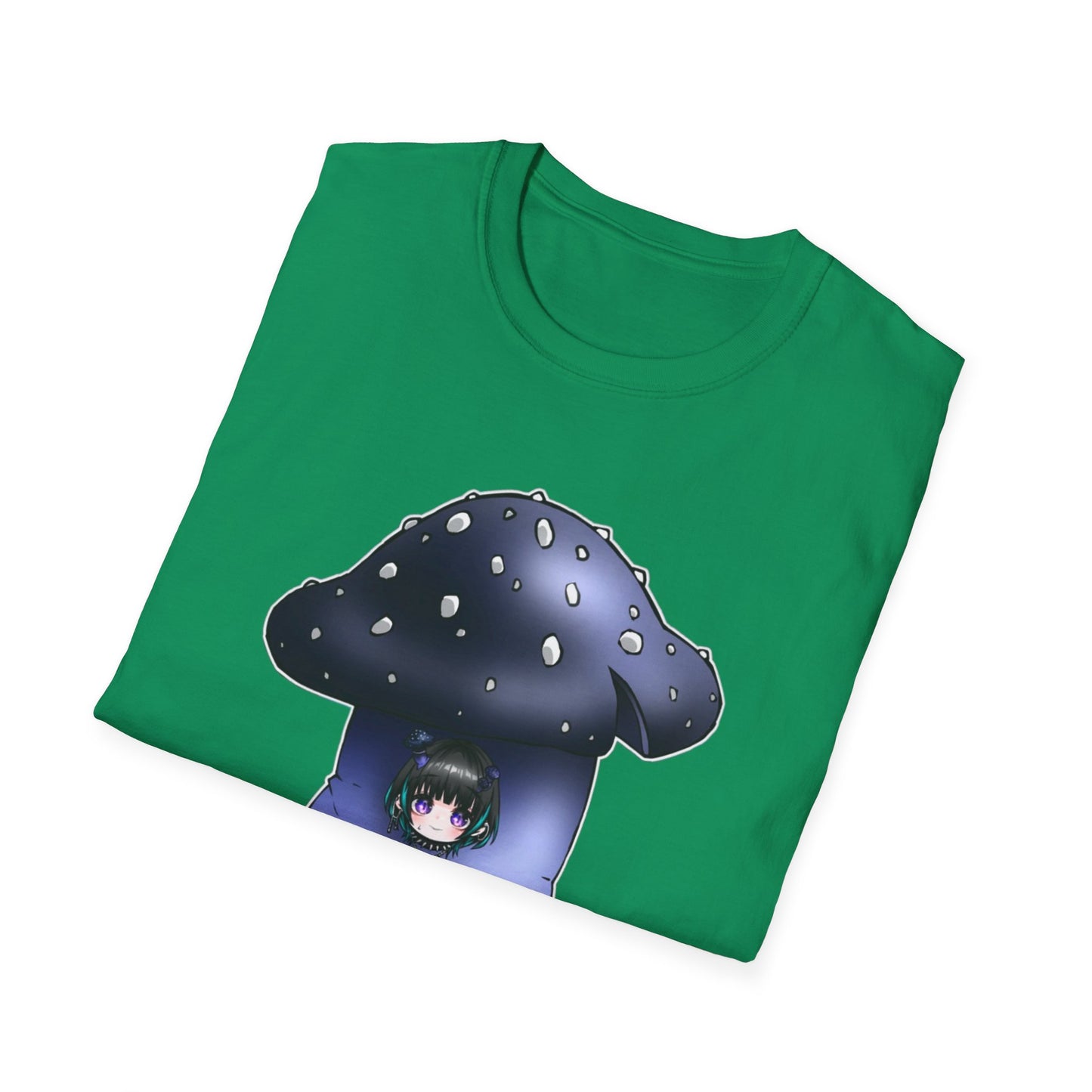 Whimsical Mushroom T-Shirt | Cute Graphic Tee, Softstyle Tee for Festivals, Gifts, Casual Wear, Unisex Apparel