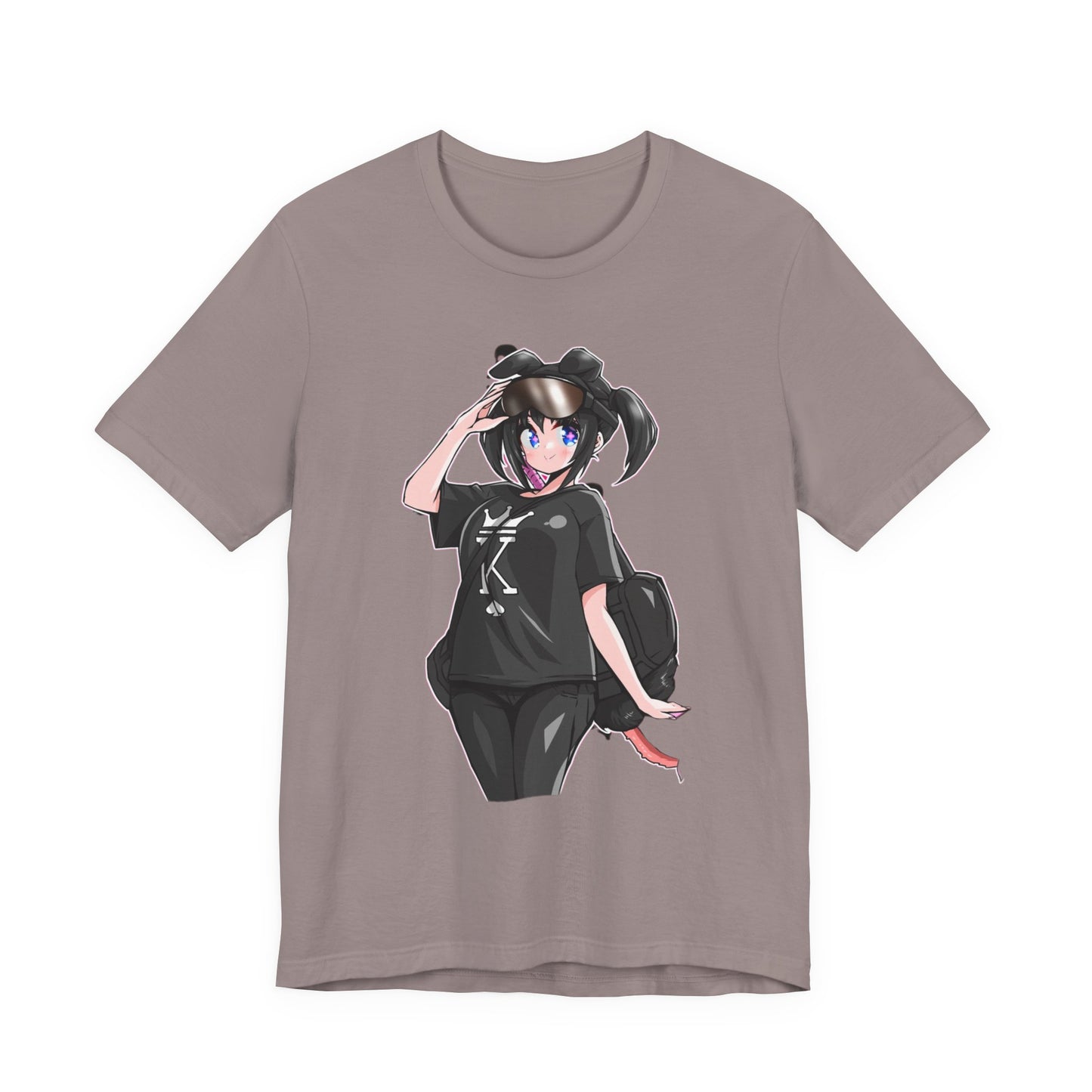 Lewd Anime-Themed Unisex Tee for Fans, Cute Graphic T-Shirt, Comfortable Everyday Wear, Perfect Gift for Anime Lovers, Stylish Casual Top