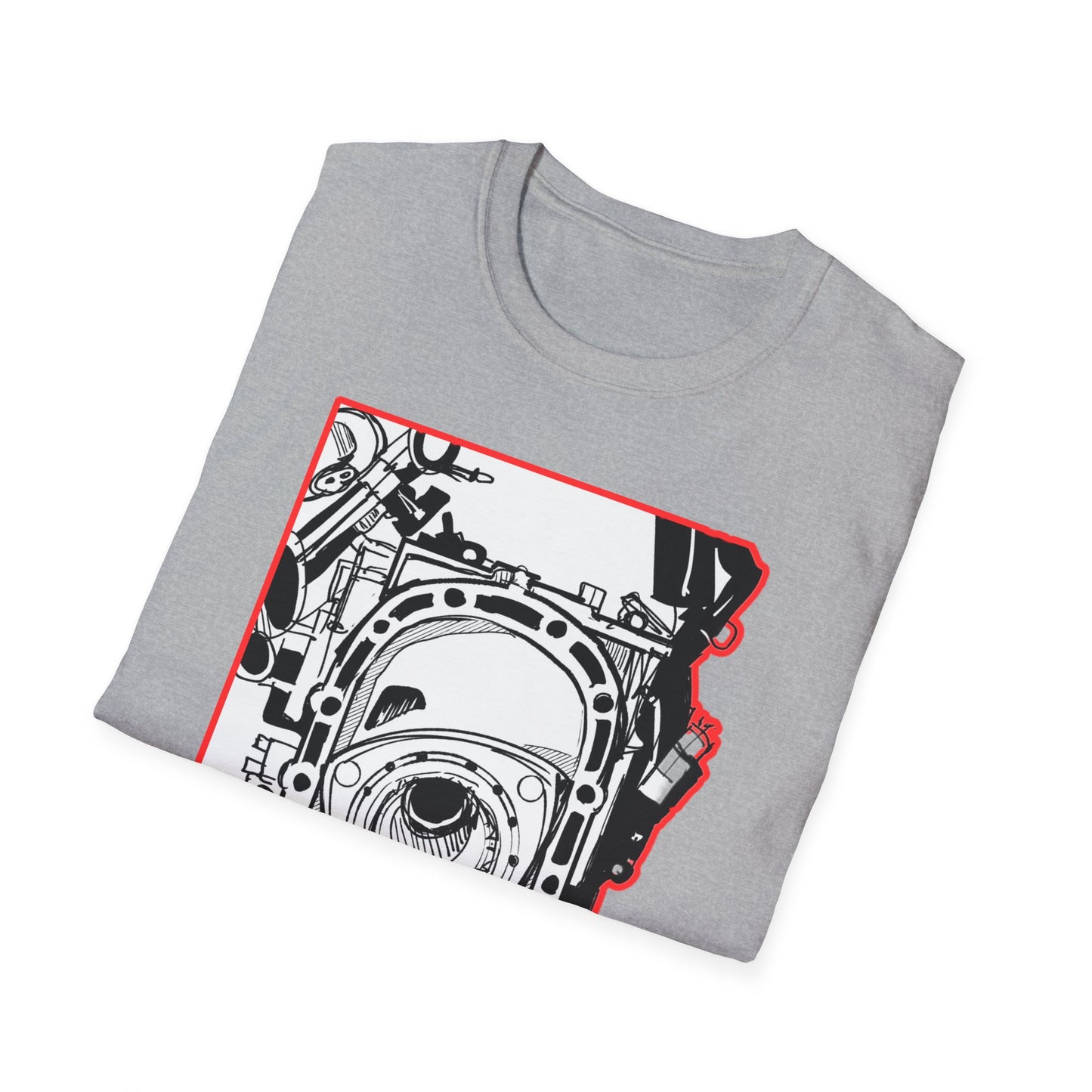 Automotive initial D 16 Eye Art T-Shirt, Gearhead Apparel, Car Enthusiast Gift, Unique Graphic Tee, Vehicle Lover's Top, Creative Statement Shirt