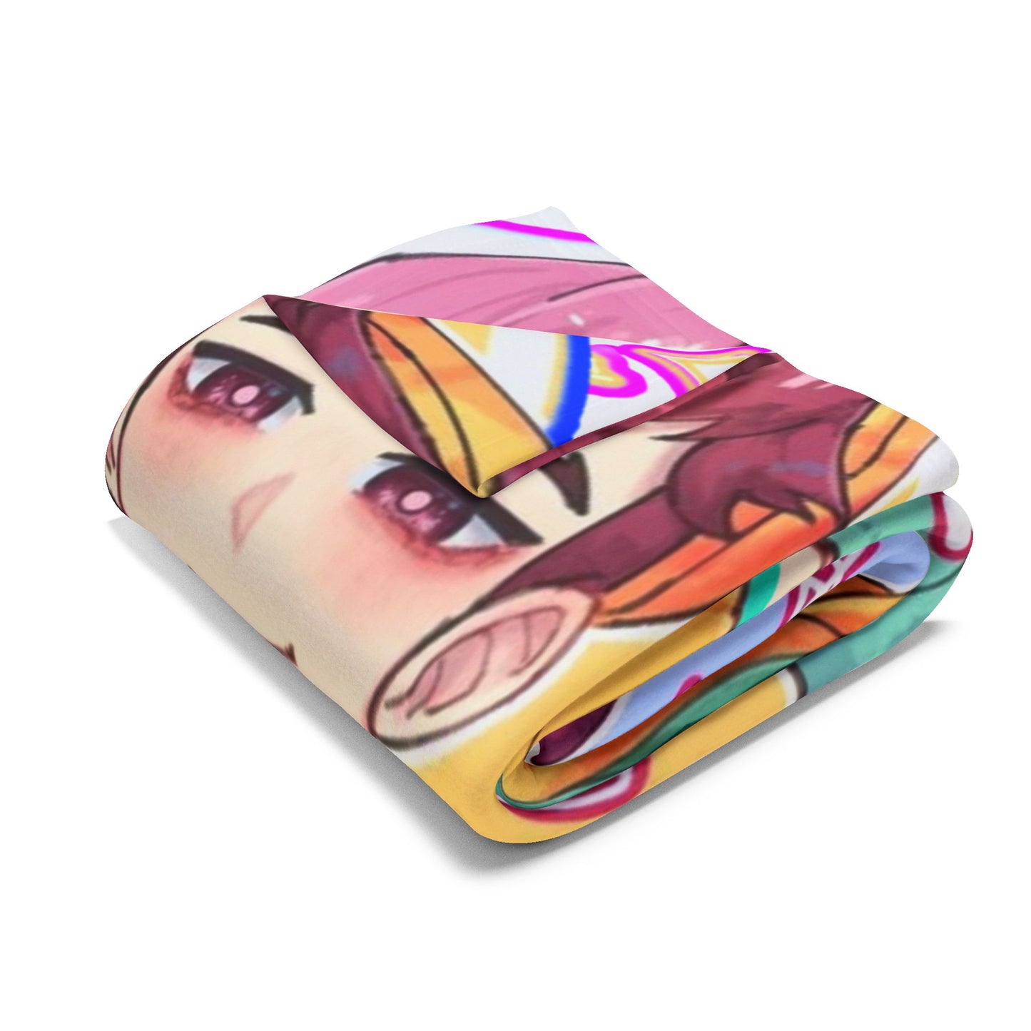 Anime-Inspired kpop boys Fleece Blanket, Cozy Throw Blanket, Personalized Gift, Home Decor, Unique Anime Blanket