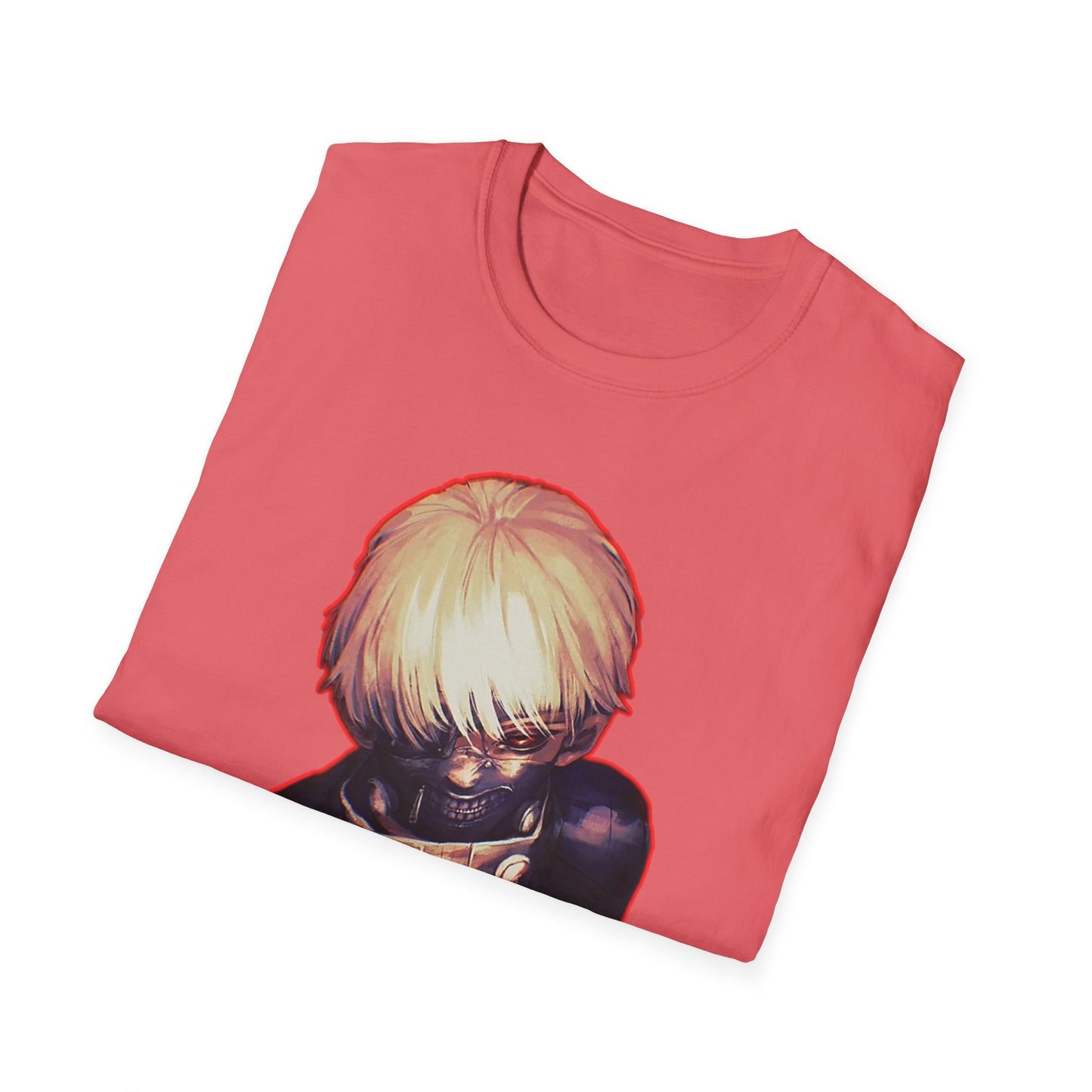 Stylish Unisex Graphic Tee tokyo ghoul style 5- Trendy Softstyle T-Shirt for Casual Wear, Gifts, Anime Fans, Everyday Comfort, Summer Outfits