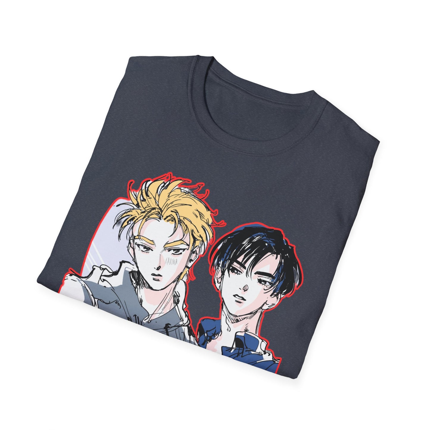 Anime-Inspired initial D 13 Unisex Softstyle T-Shirt, Stylish Graphic Tee, Casual Wear, Gift for Anime Lovers, Everyday Fashion
