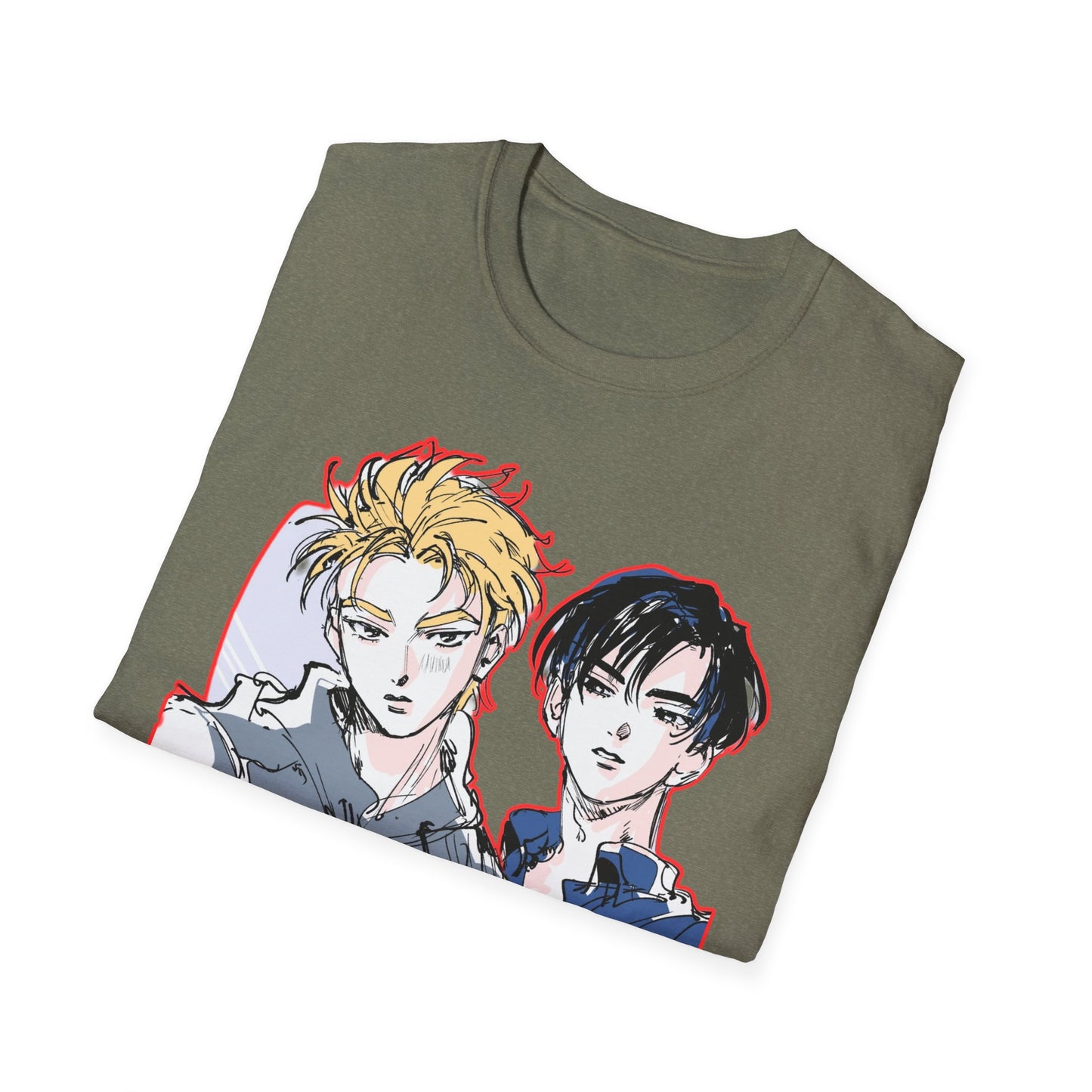 Anime-Inspired initial D 13 Unisex Softstyle T-Shirt, Stylish Graphic Tee, Casual Wear, Gift for Anime Lovers, Everyday Fashion