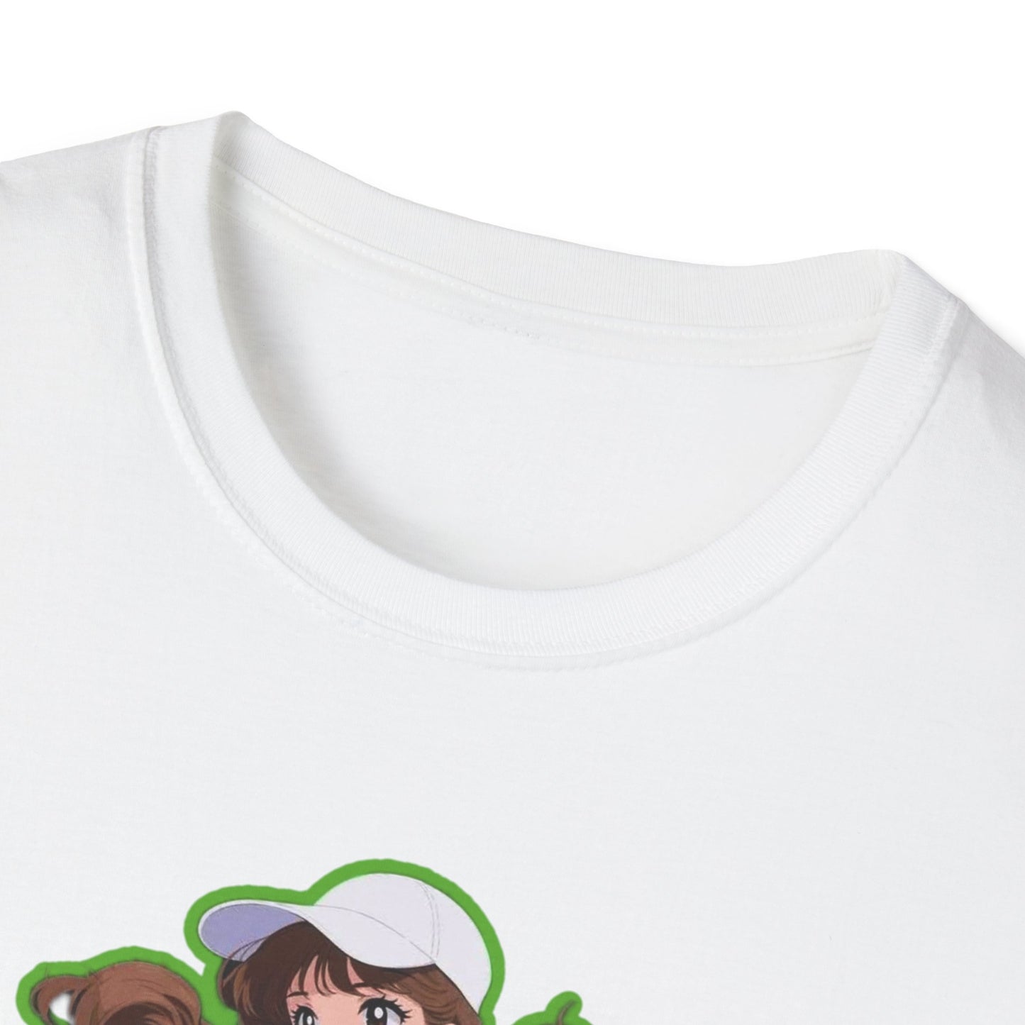 Playful Anime sailor moon 4 Character T-Shirt, Unisex Softstyle Tee, Casual Graphic Shirt, Gift for Anime Lovers, Fun Everyday Wear, Otaku Merchandise