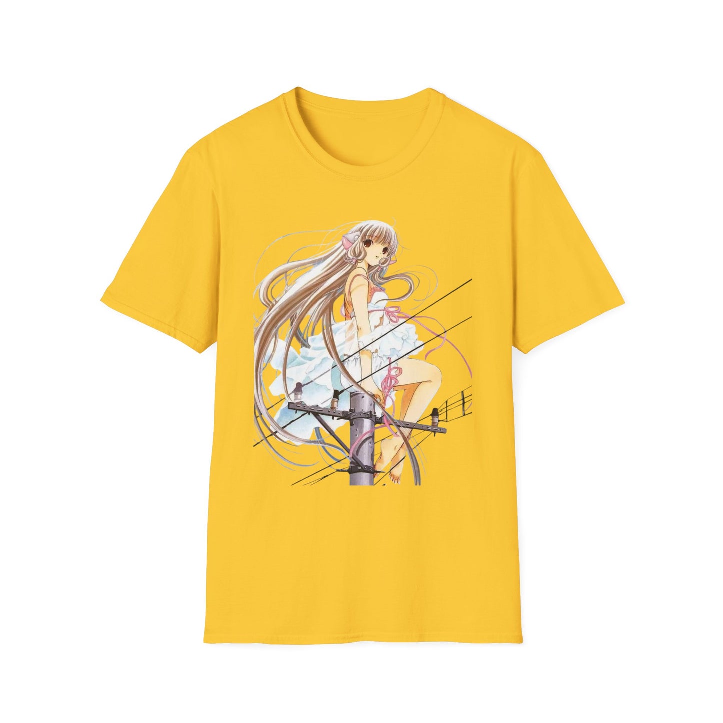Anime-Inspired 00's Unisex Softstyle T-Shirt, Casual Tee, Graphic Shirt, Birthday Gift, Everyday Wear, Pop Culture Fashion