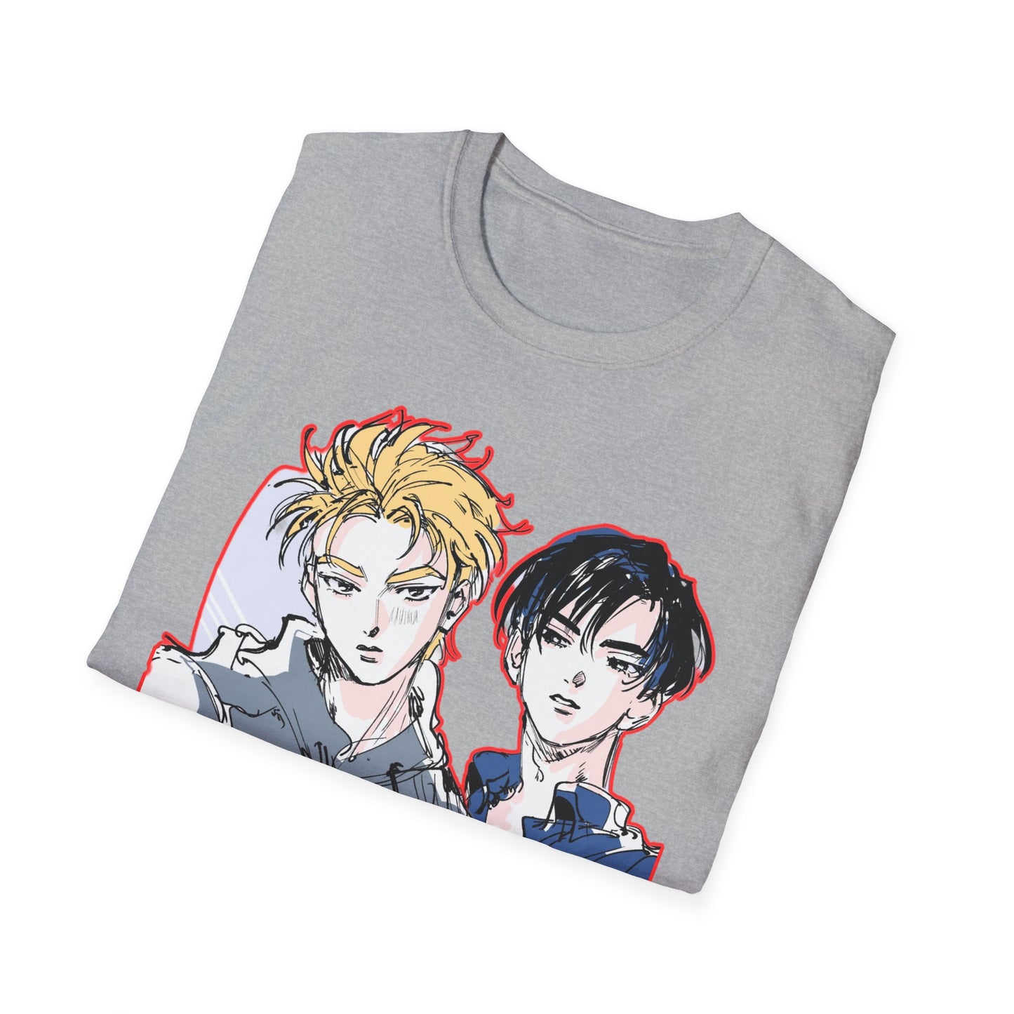 Anime-Inspired initial D 13 Unisex Softstyle T-Shirt, Stylish Graphic Tee, Casual Wear, Gift for Anime Lovers, Everyday Fashion