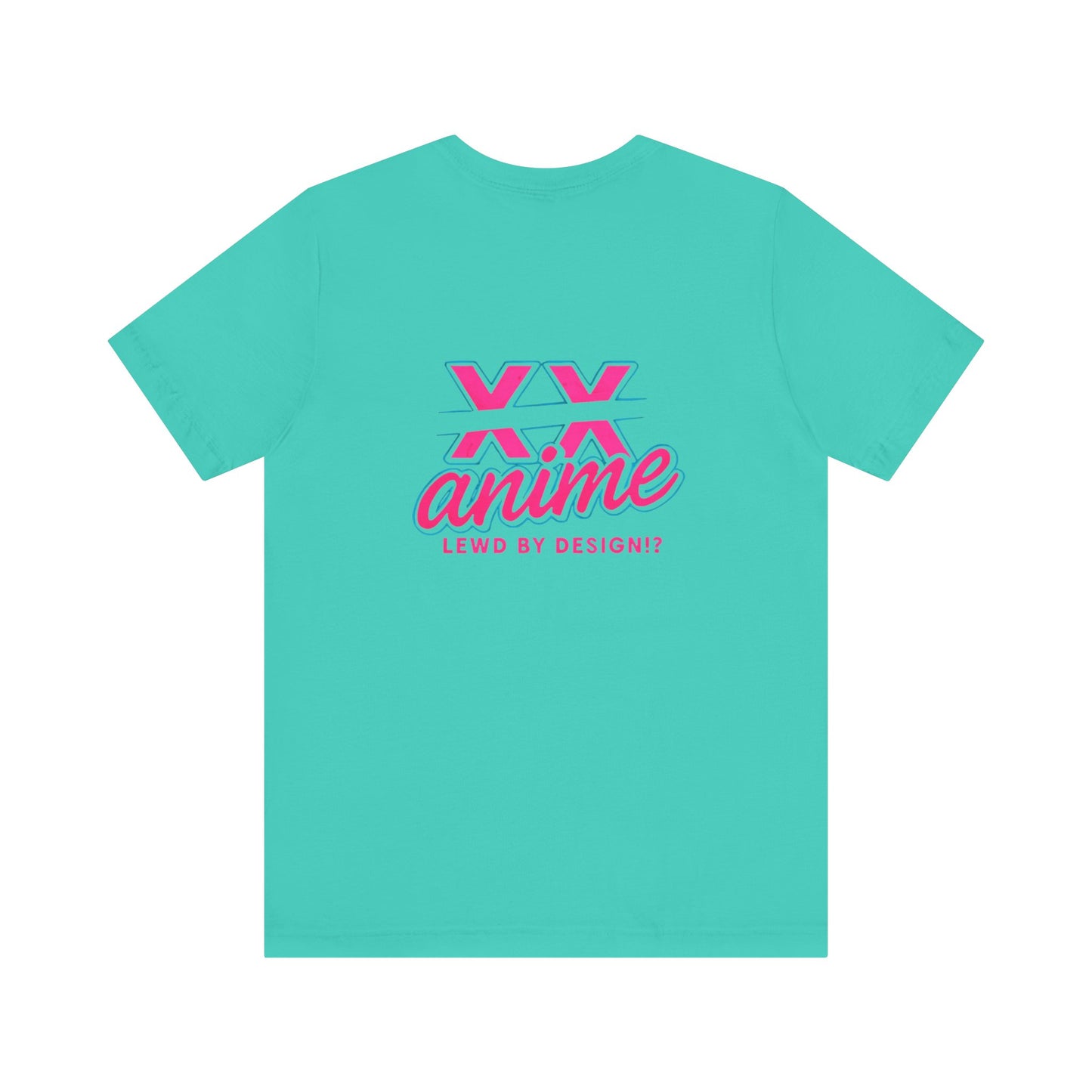 Lewd Anime-Themed Unisex Tee for Fans, Cute Graphic T-Shirt, Comfortable Everyday Wear, Perfect Gift for Anime Lovers, Stylish Casual Top