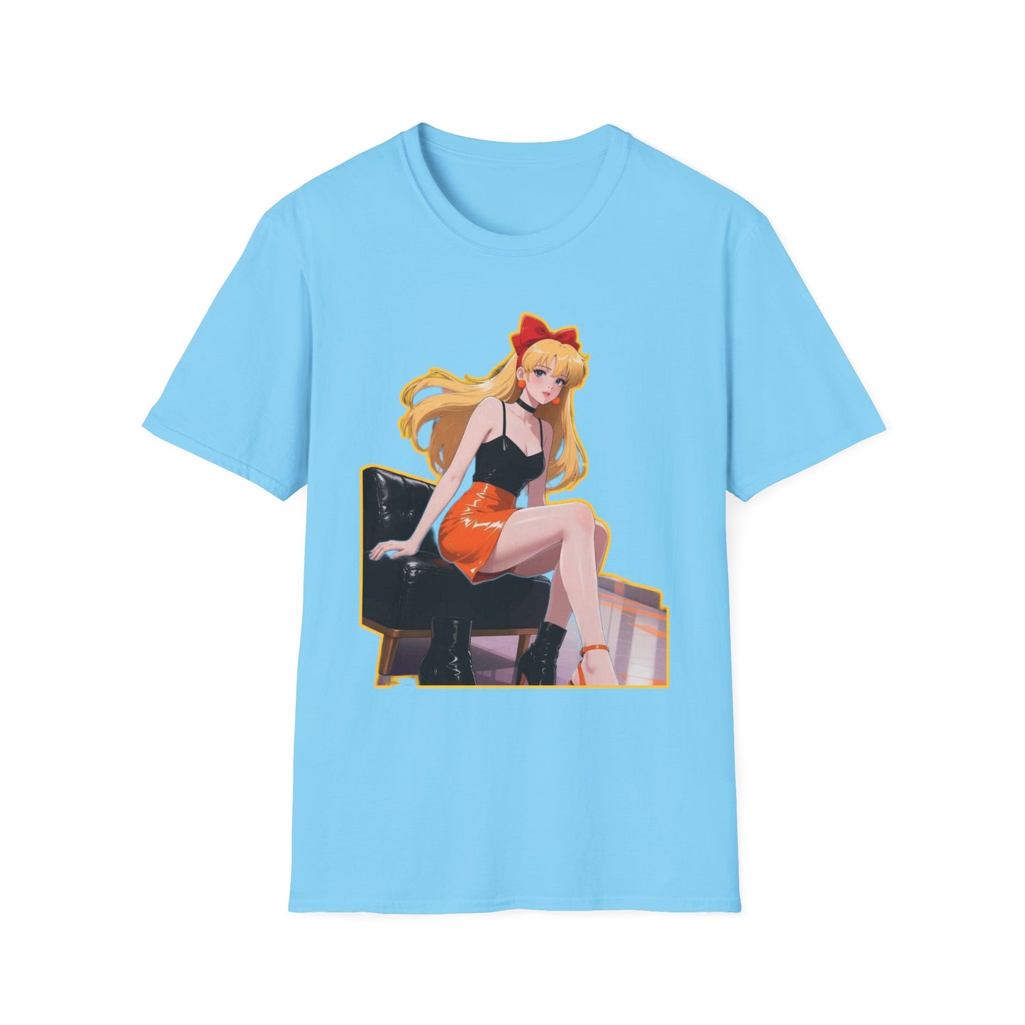 Anime-Inspired sailor moon 3 Unisex T-Shirt with Playful Chic Design, Casual Wear, Anime Fans, Gifts for Friends, Summer Fashion, Unique Graphic Tee