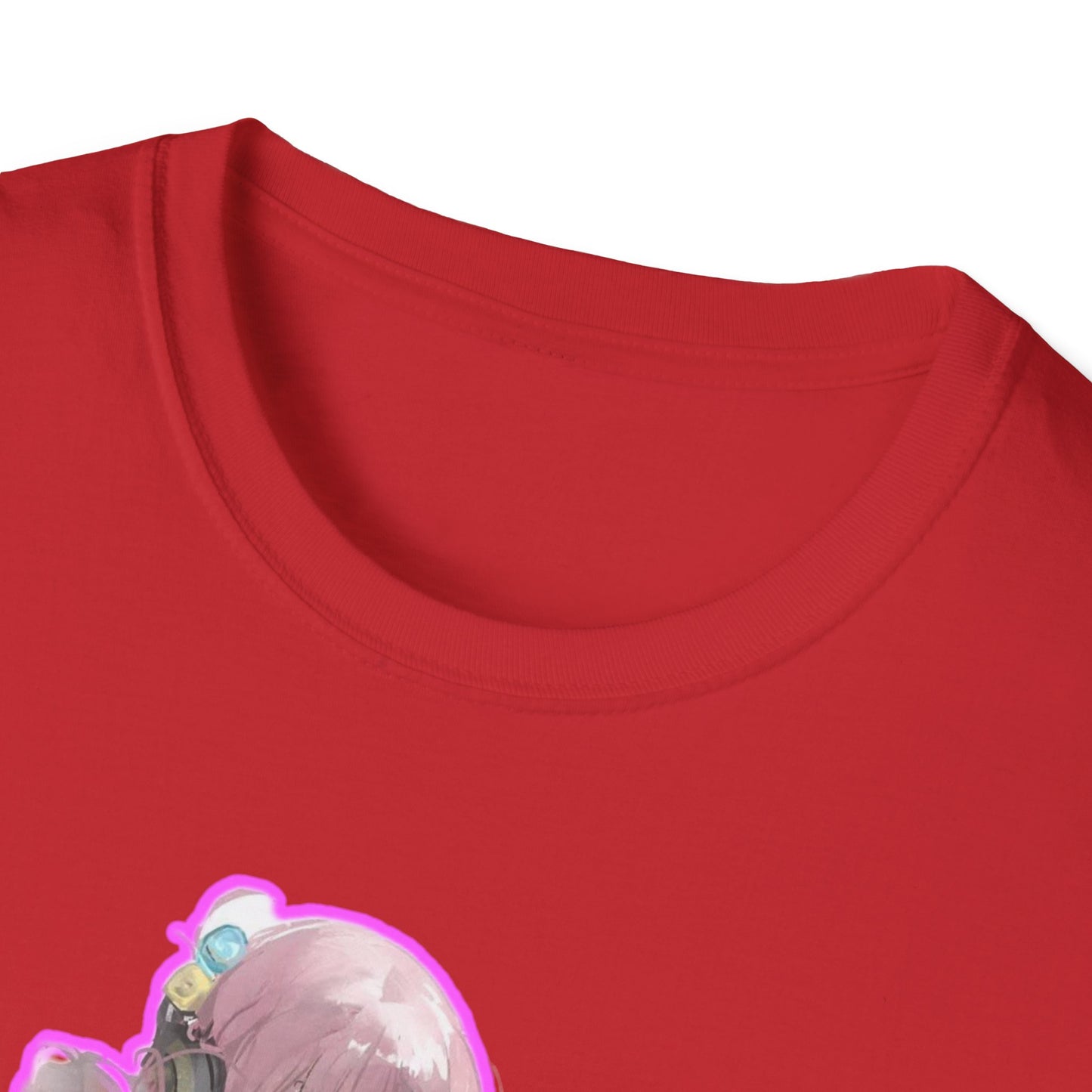 Cool Gamer Girl T-Shirt, Anime Tee, Unisex Softstyle Shirt for Game Lovers, Gift for Birthdays, Casual Wear, Fun Streetwear