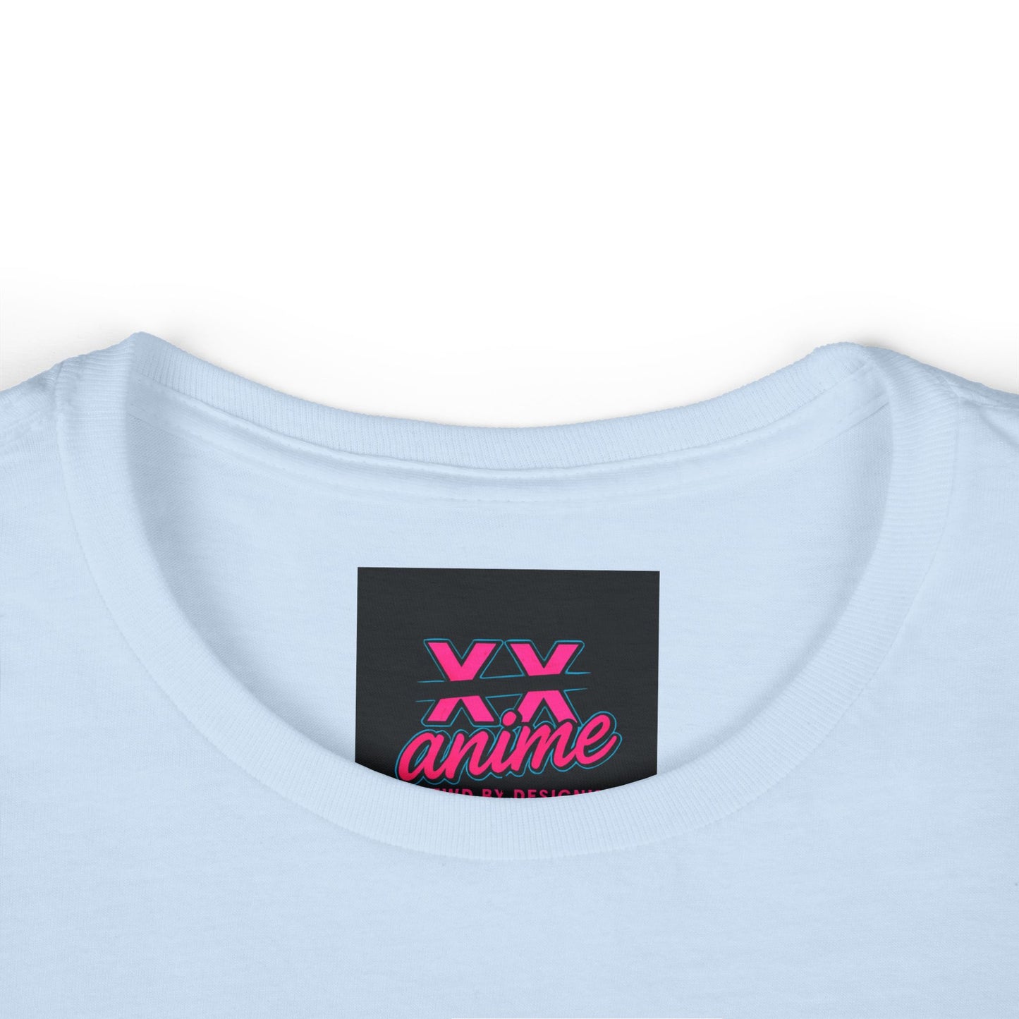 Drykage Women's Softstyle Tee, Cute Anime Gift, Casual Shirt, Fun Graphic Tee, Trendy Anime Fashion