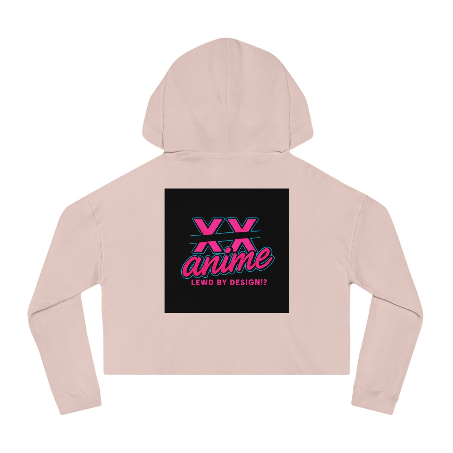 Anime-Inspired Cropped Hoodie - Cute & Sassy, Streetwear Fashion, Gift for Her, Cosplay, Casual Wear, Anime Lovers