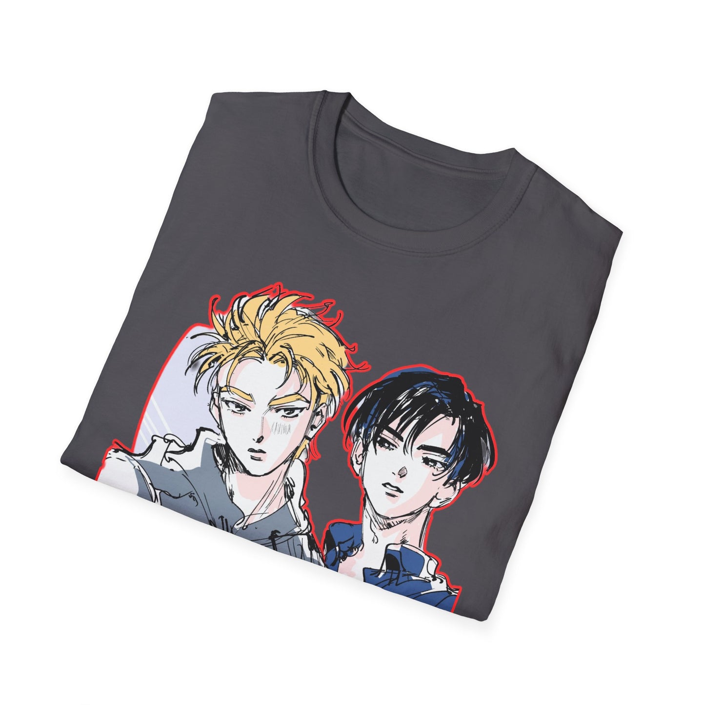Anime-Inspired initial D 13 Unisex Softstyle T-Shirt, Stylish Graphic Tee, Casual Wear, Gift for Anime Lovers, Everyday Fashion