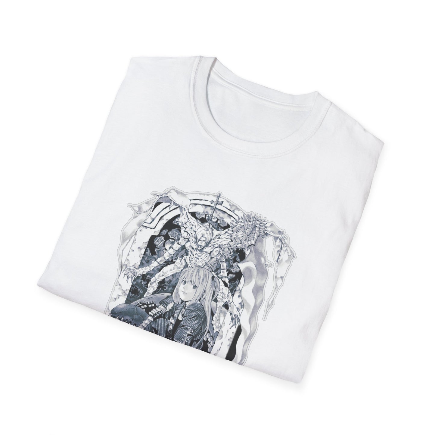 Unisex Graphic T-Shirt dn style - Gothic Art Design, Casual Wear, Men’s and Women’s Gifts, Street Style, Music Festival Attire