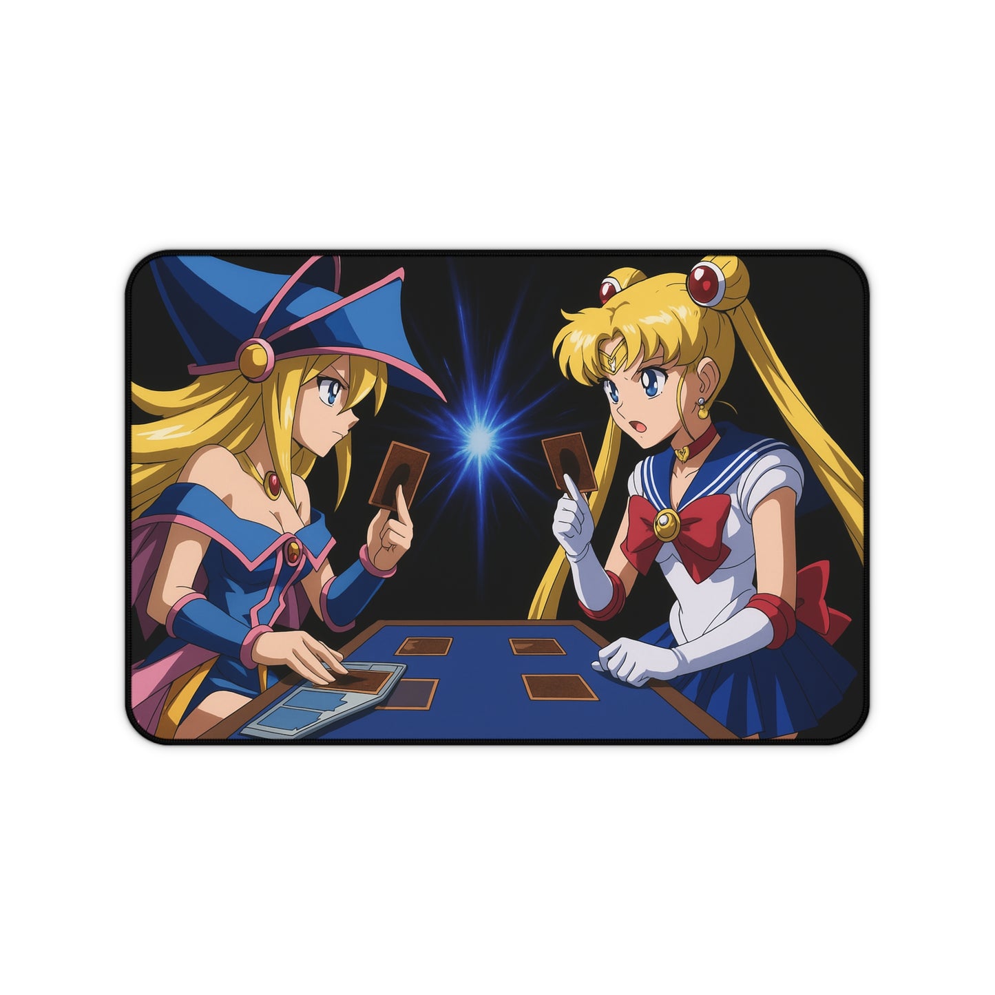 Anime Desk Mat - Magical Duel Design, Perfect for Gaming, Office Decor, Gifts for Fans, Birthday and Holiday Essentials