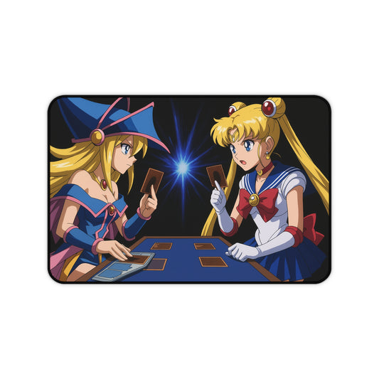 Anime Desk Mat - Magical Duel Design, Perfect for Gaming, Office Decor, Gifts for Fans, Birthday and Holiday Essentials