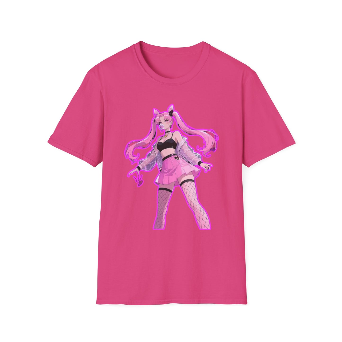 Cute Anime sailor moon 8 Girl Graphic Tee, Soft Cotton T-Shirt for Fans, Kawaii Apparel, Perfect Gift for Anime Lovers, Cosplay Top, Festival Wear