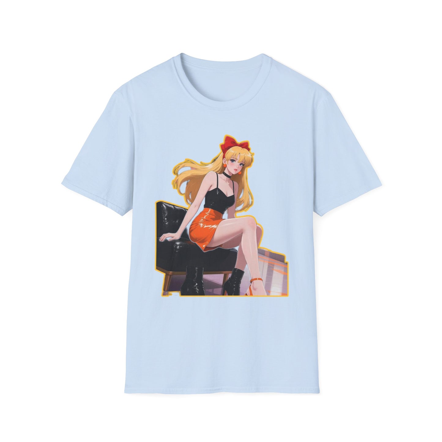 Anime-Inspired sailor moon 3 Unisex T-Shirt with Playful Chic Design, Casual Wear, Anime Fans, Gifts for Friends, Summer Fashion, Unique Graphic Tee