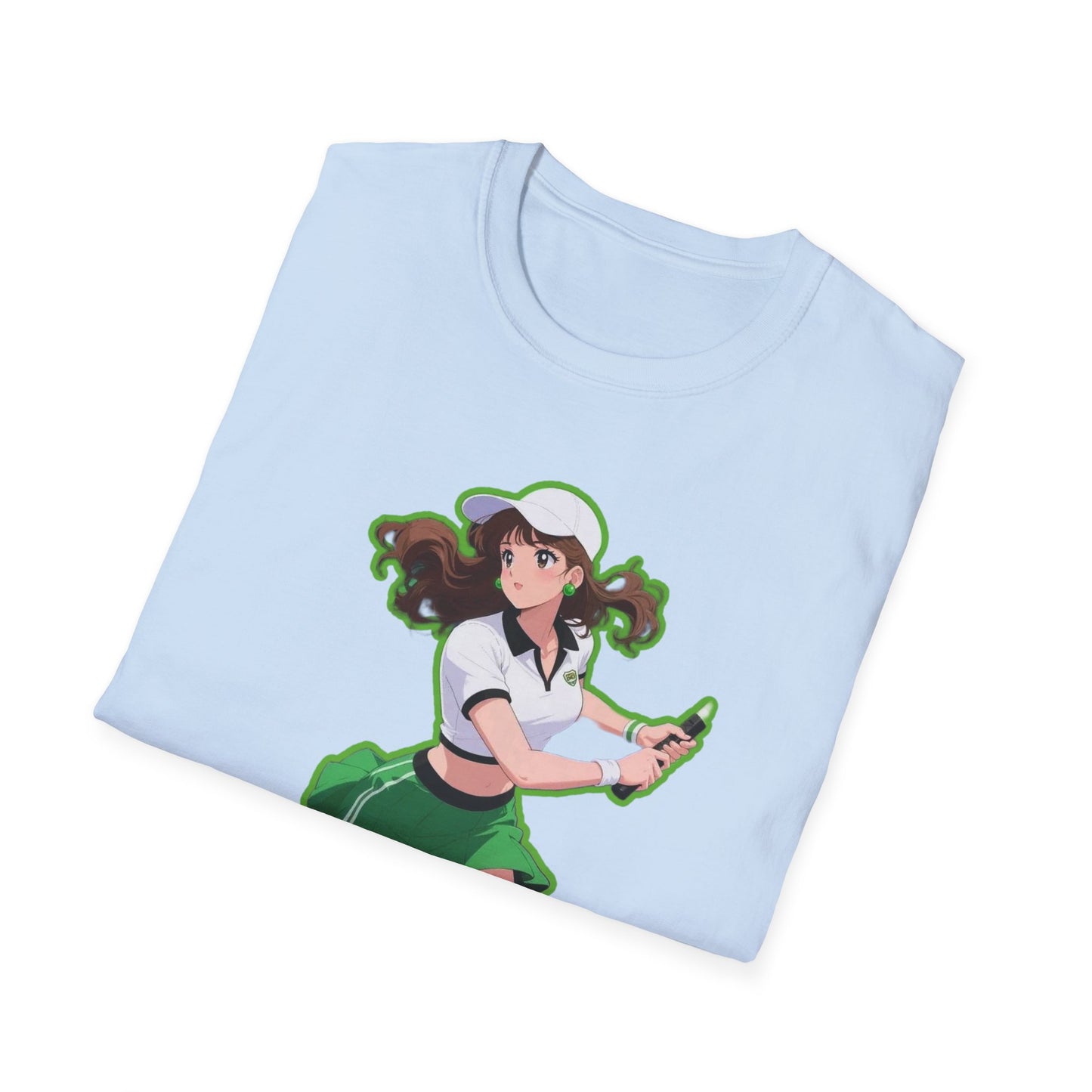 Playful Anime sailor moon 4 Character T-Shirt, Unisex Softstyle Tee, Casual Graphic Shirt, Gift for Anime Lovers, Fun Everyday Wear, Otaku Merchandise